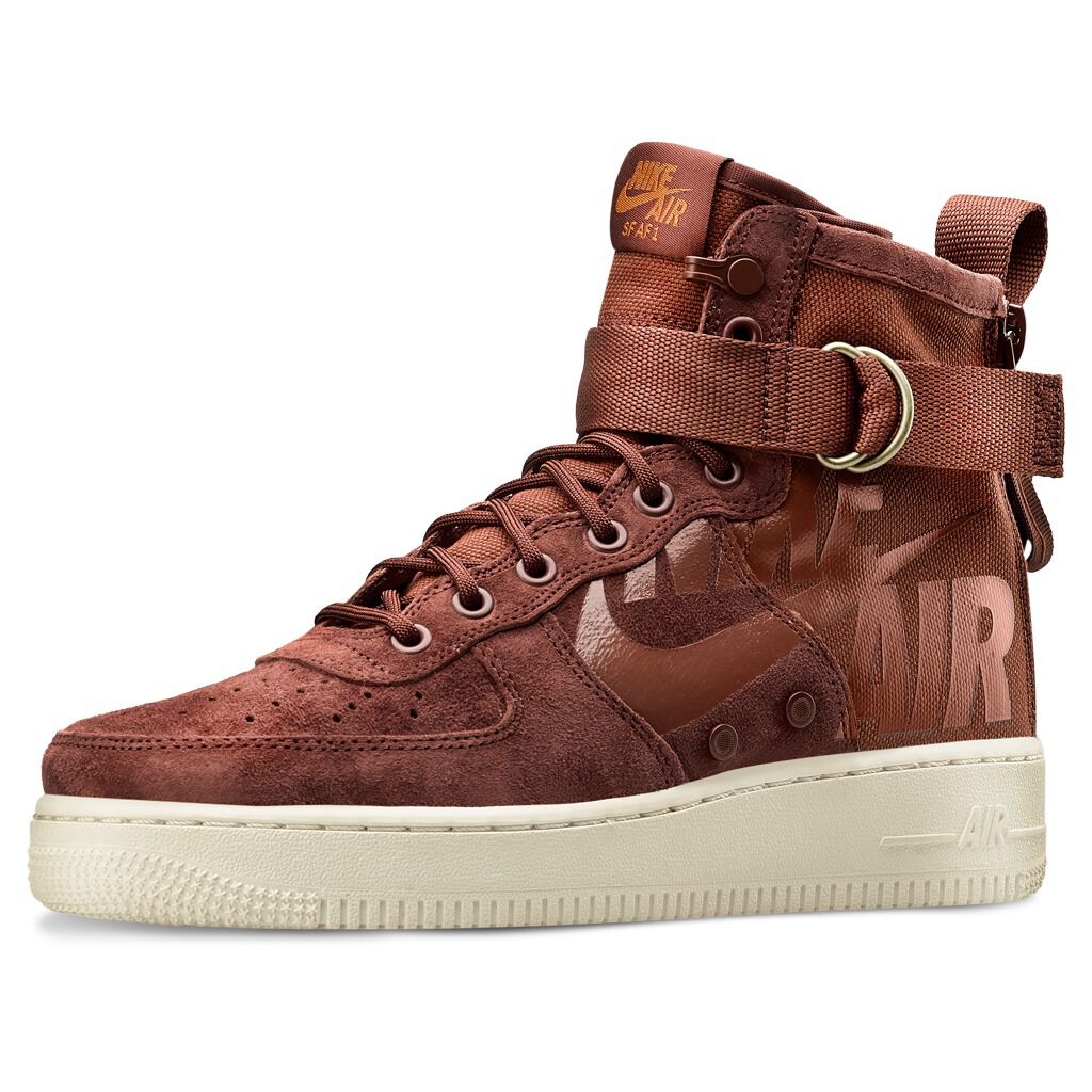 Nike air force 1 mid femme sales bordeaux