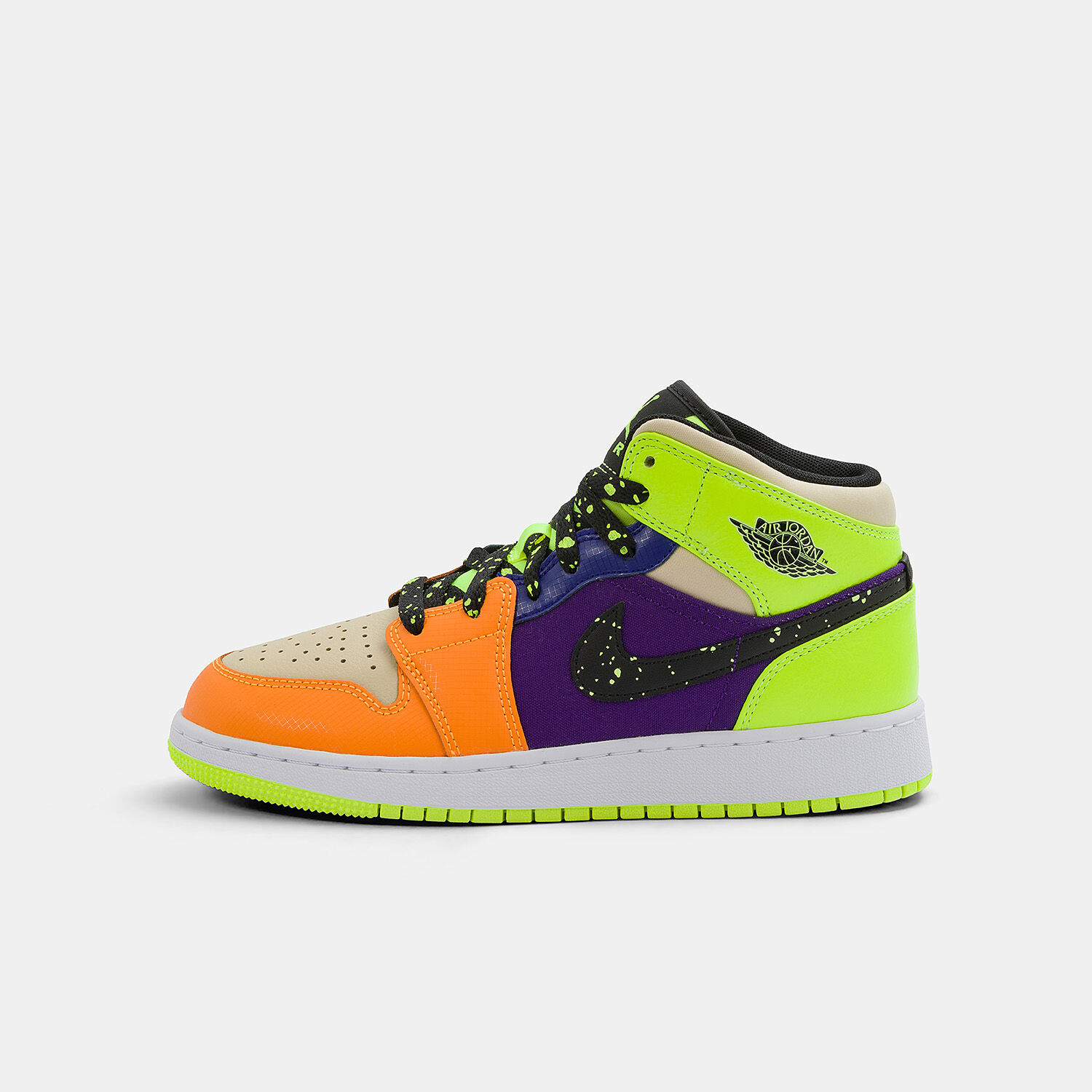Jordan 1 Mid SE GS multicolor AW LAB