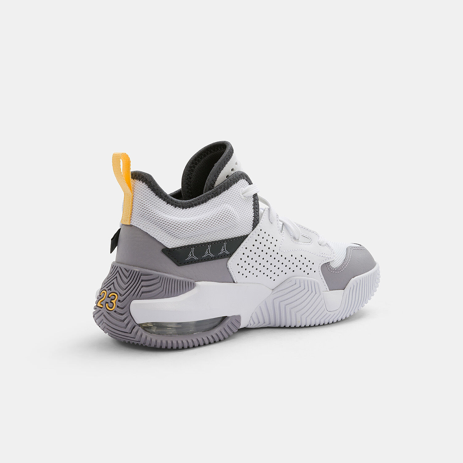 Jordan Stay Loyal 2 GS grey yellow and white AW LAB