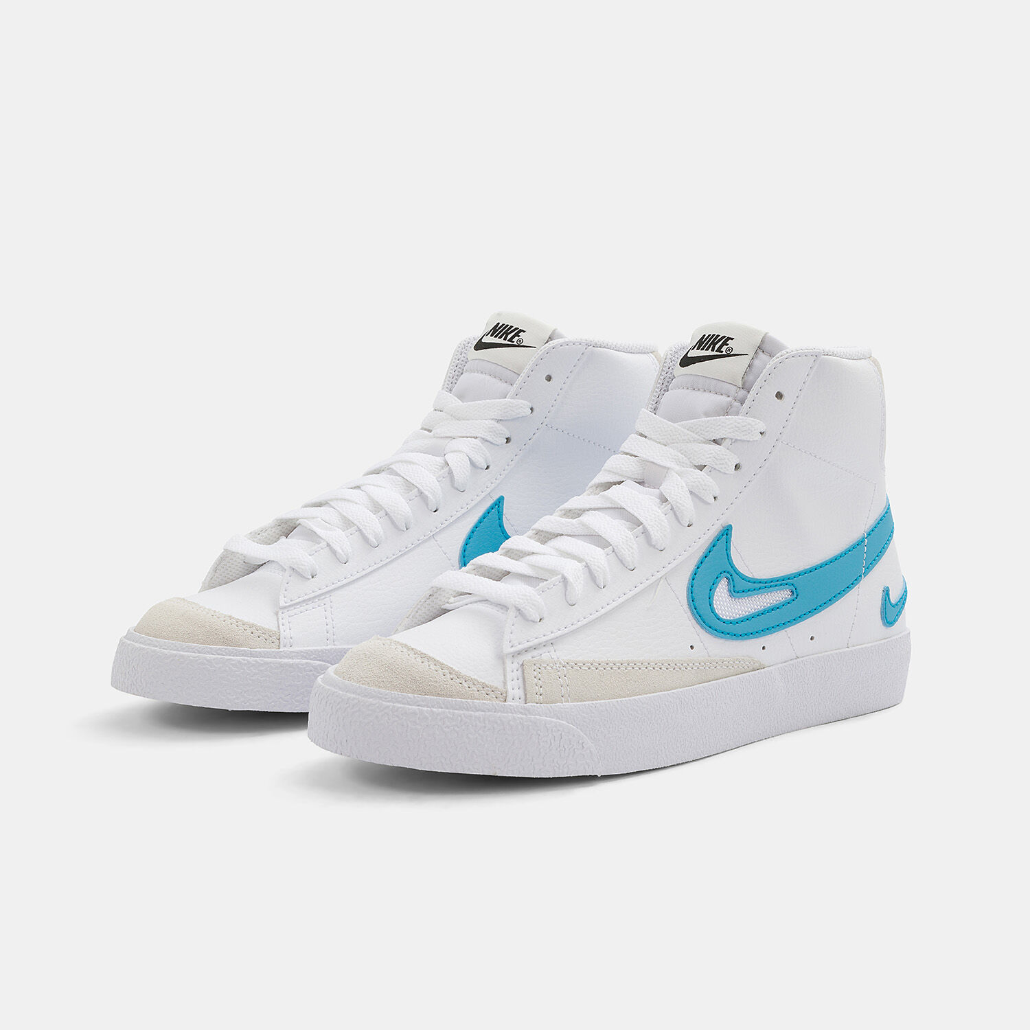 Nike Blazer Mid GS dark blue and white AW LAB