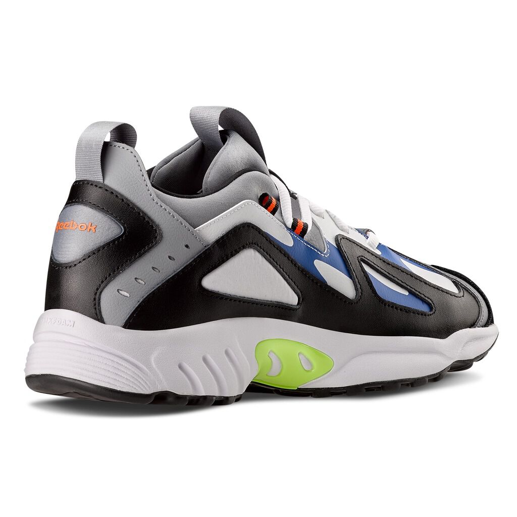 Reebok DMX Series 1200 LT black white and blue AW LAB