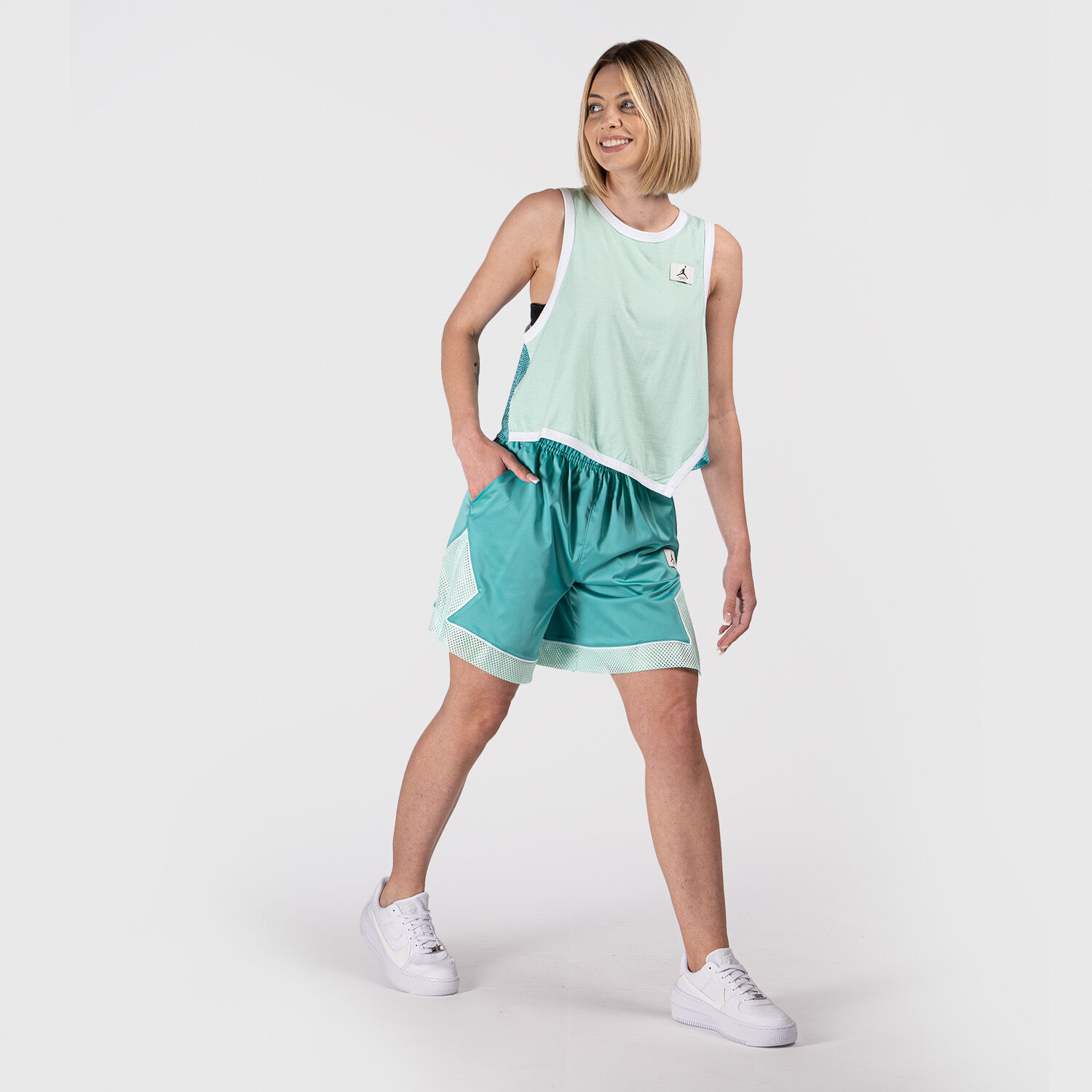 Pantaloncini store jordan azzurri