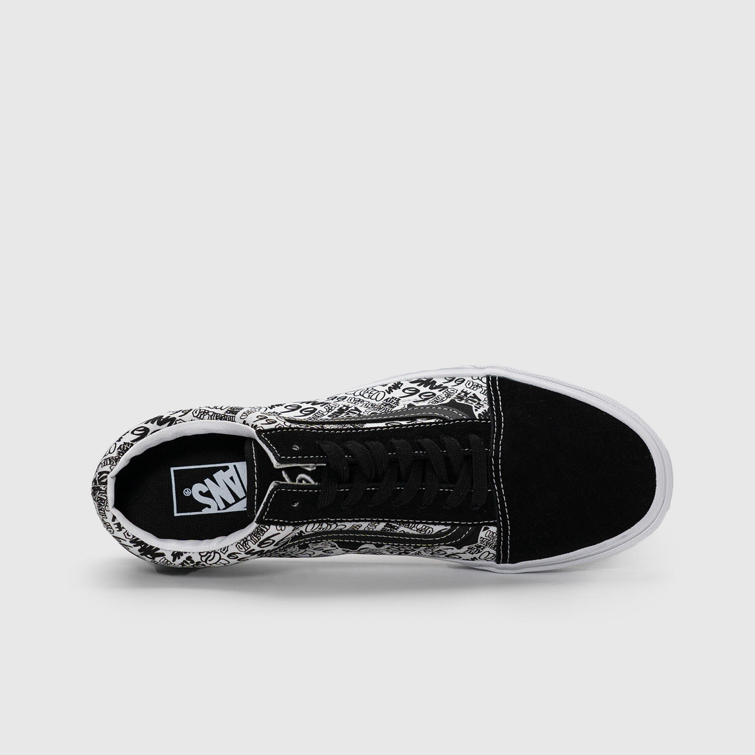 Vans Old Skool Graffiti black and white AW LAB