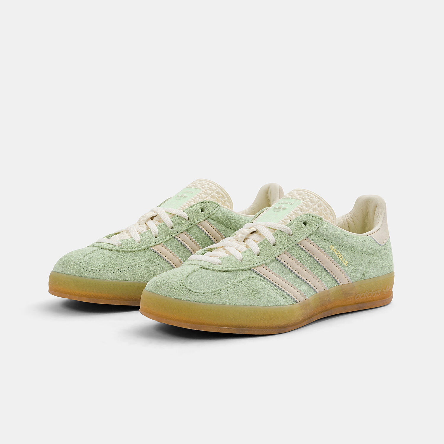 adidas Gazelle Indoor green pink and brown AW LAB