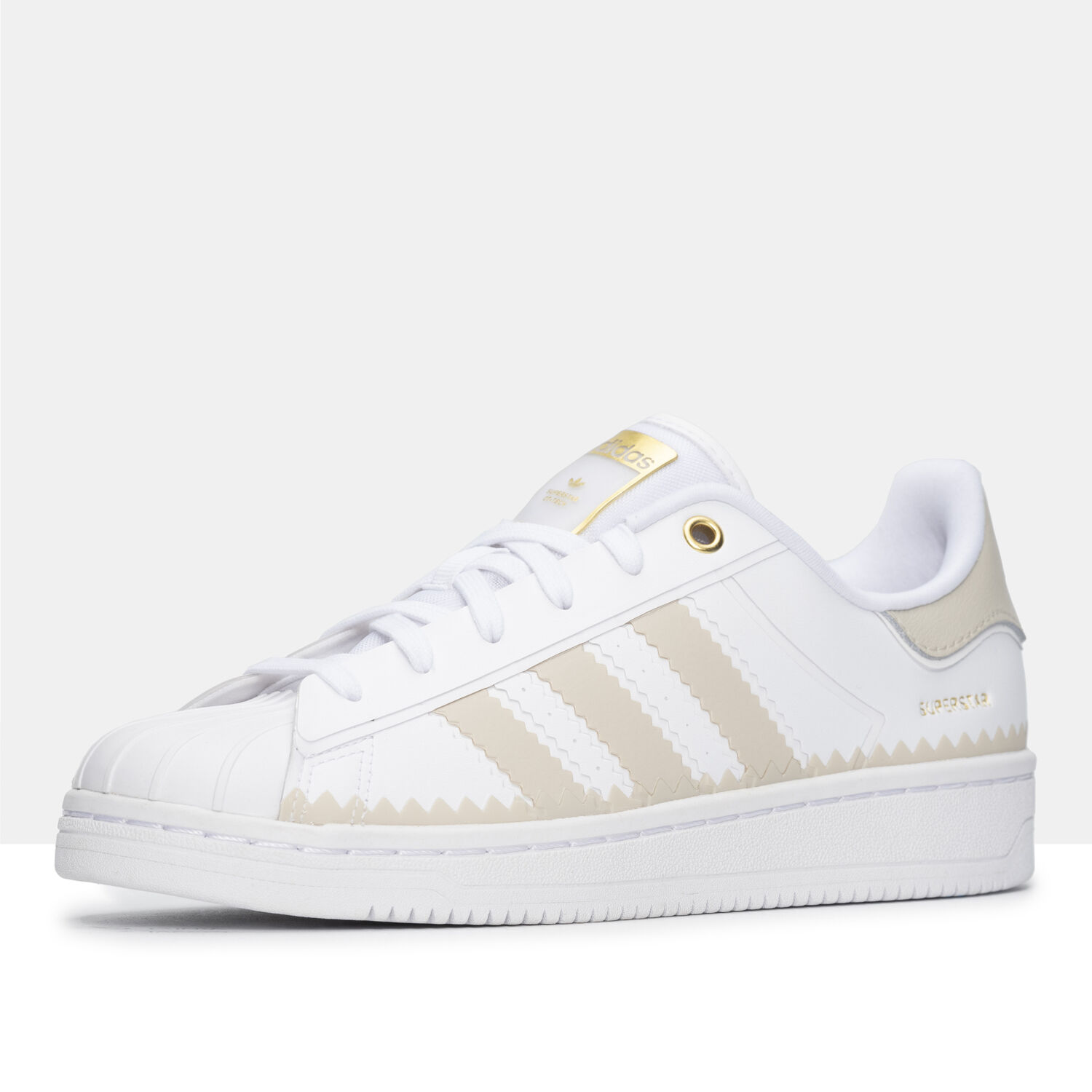 Superstar adidas bianche e rosa clearance