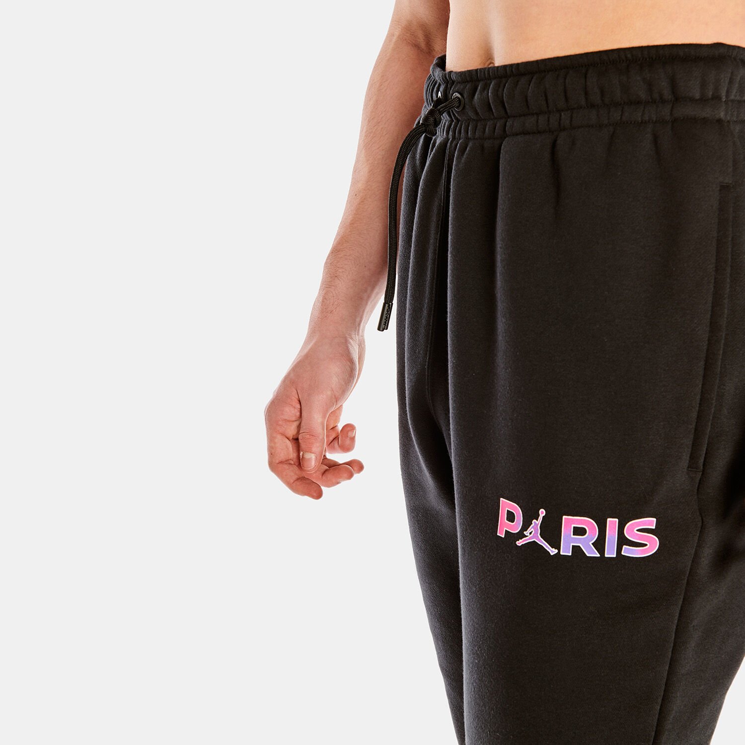 JORDAN X PSG FLEECE PANTS BLACK AW LAB