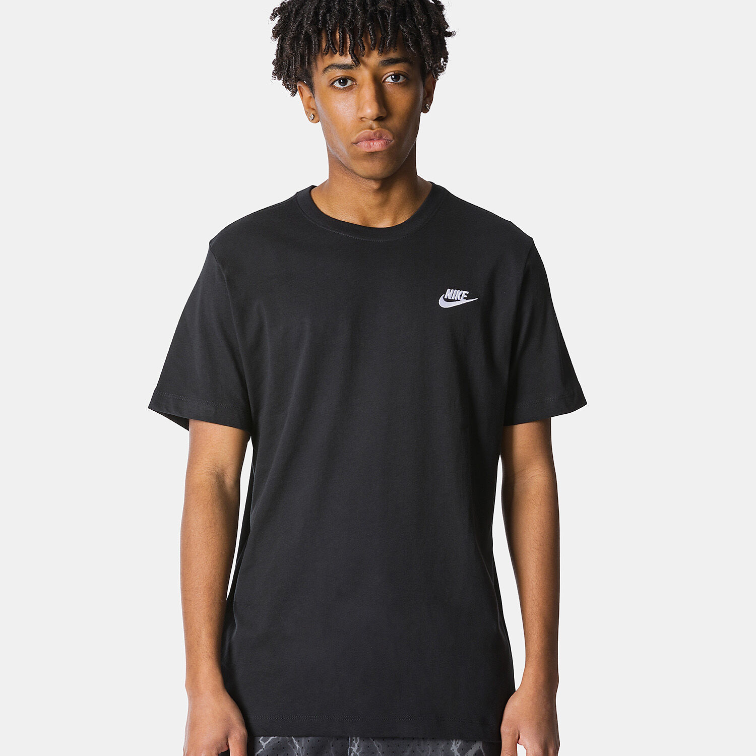 T shirt nera clearance nike
