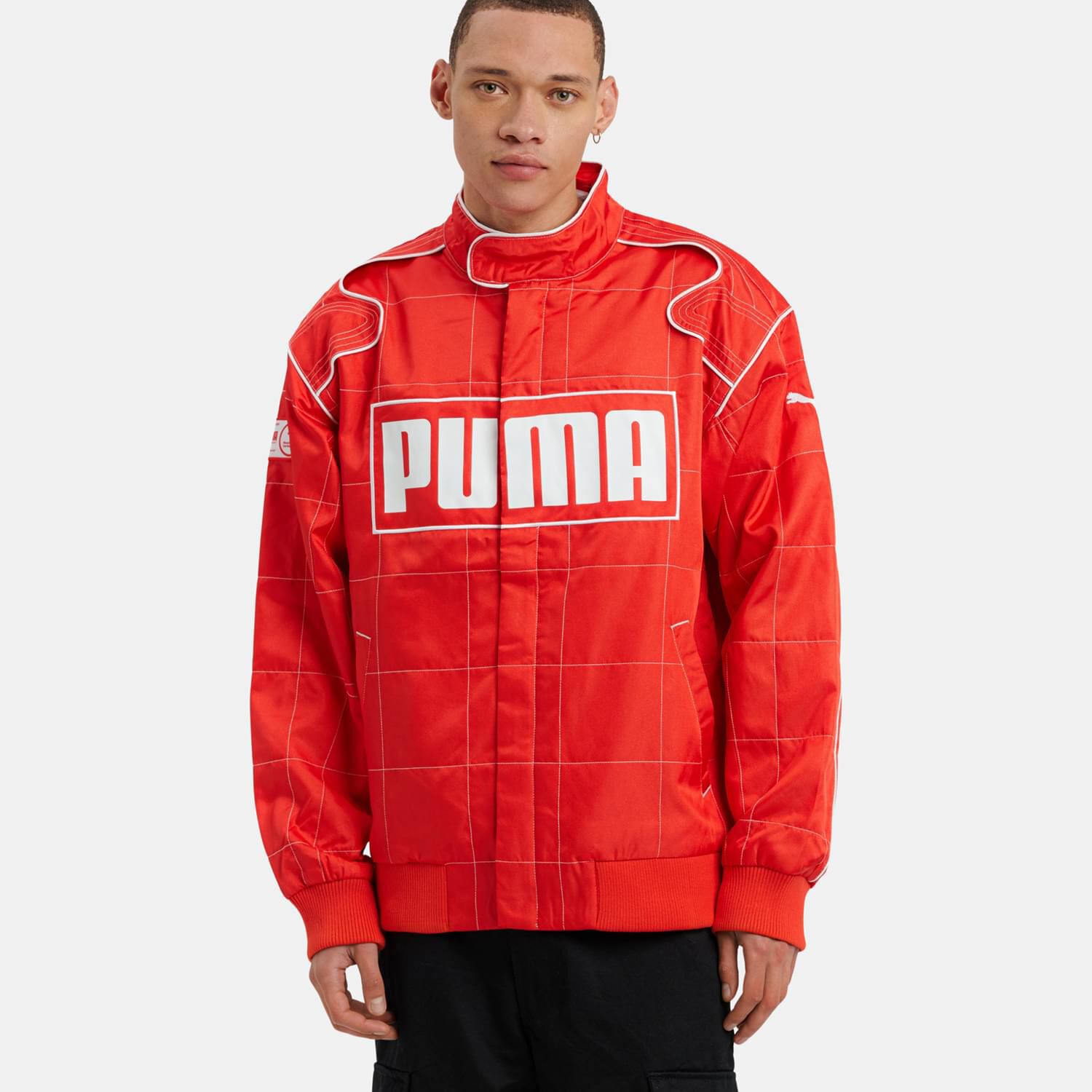 Puma Archive Seasonal Jacket red and white AW LAB