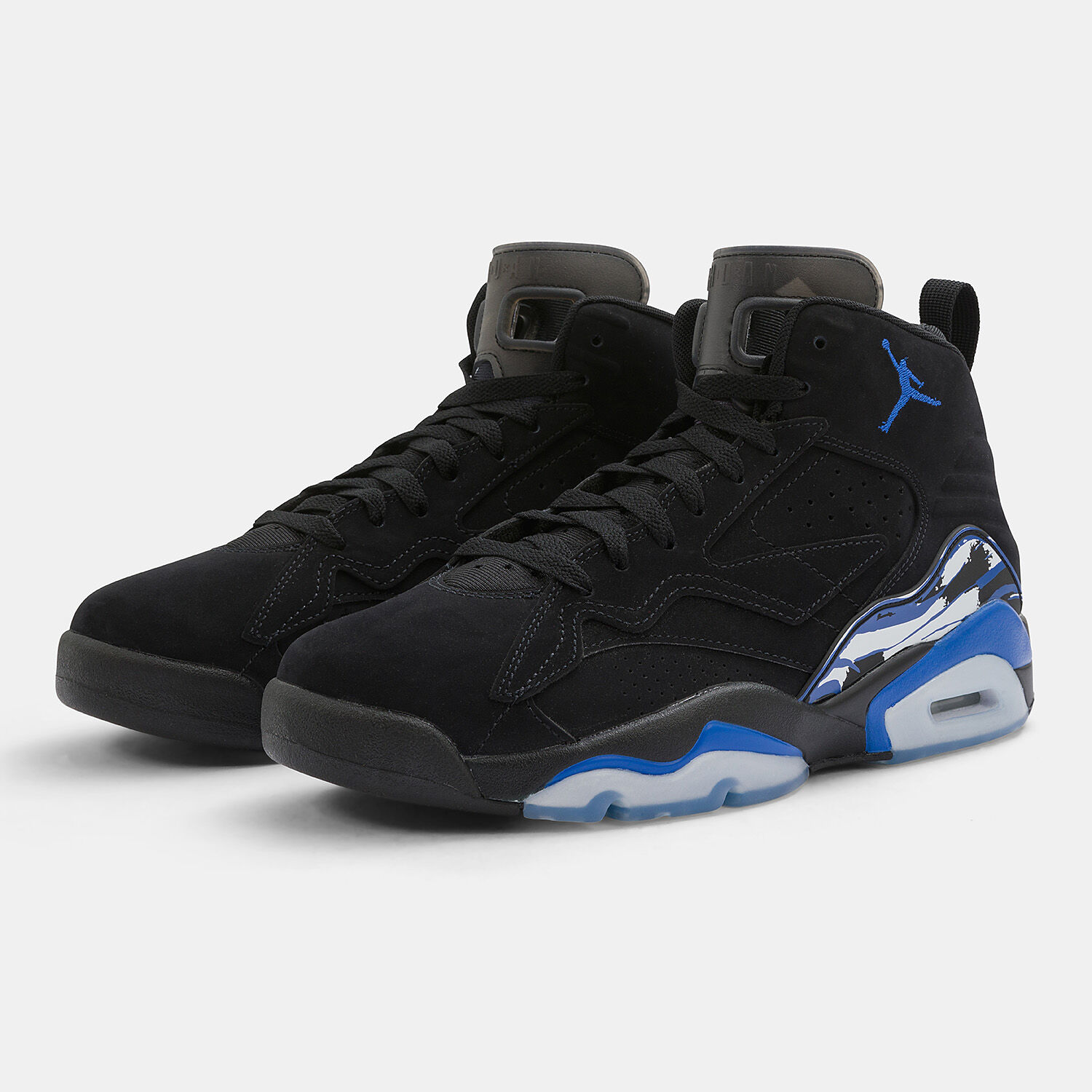 Blue and cheap black jumpmans