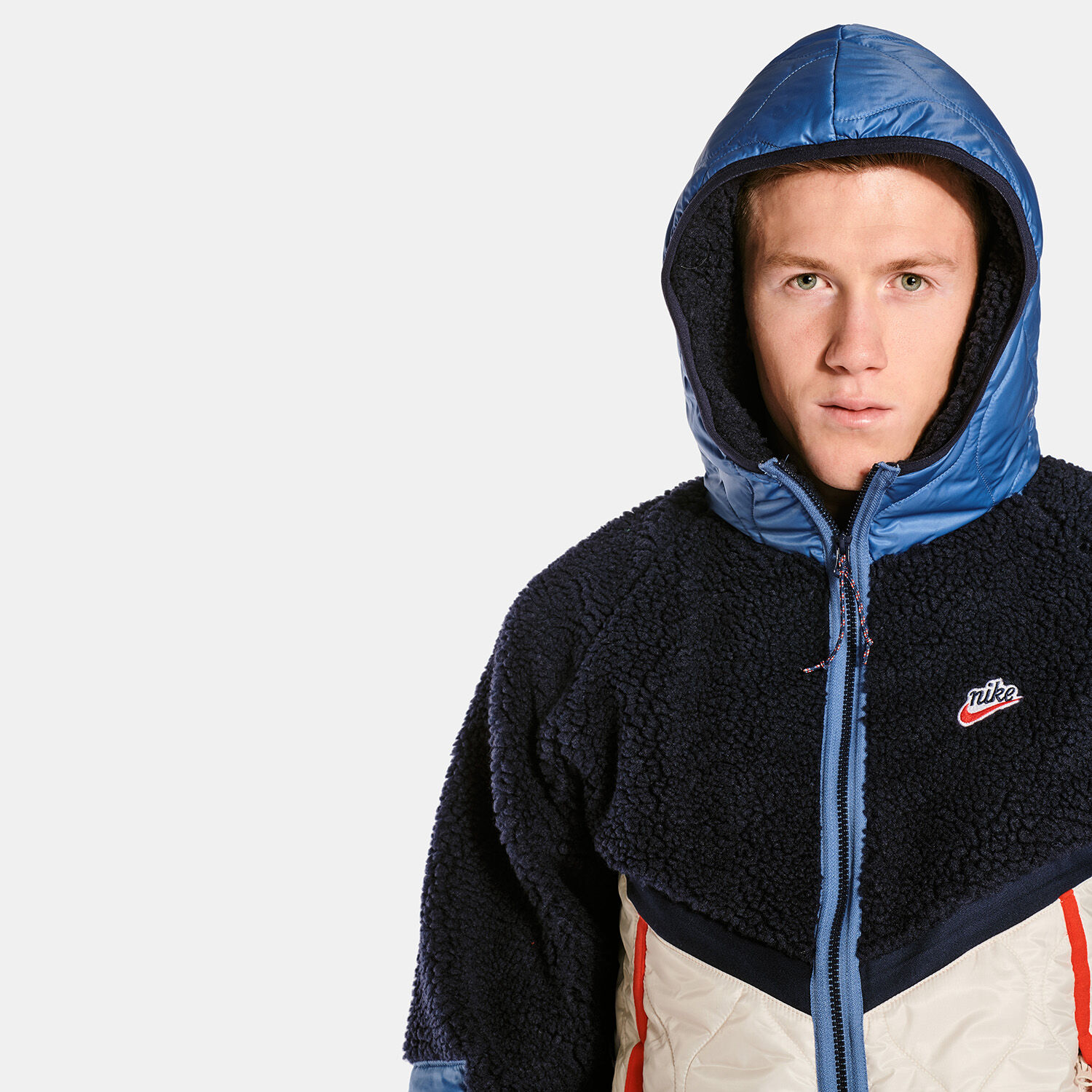NIKE SPORTSWEAR HERITAGE JACKET dark blue AW LAB