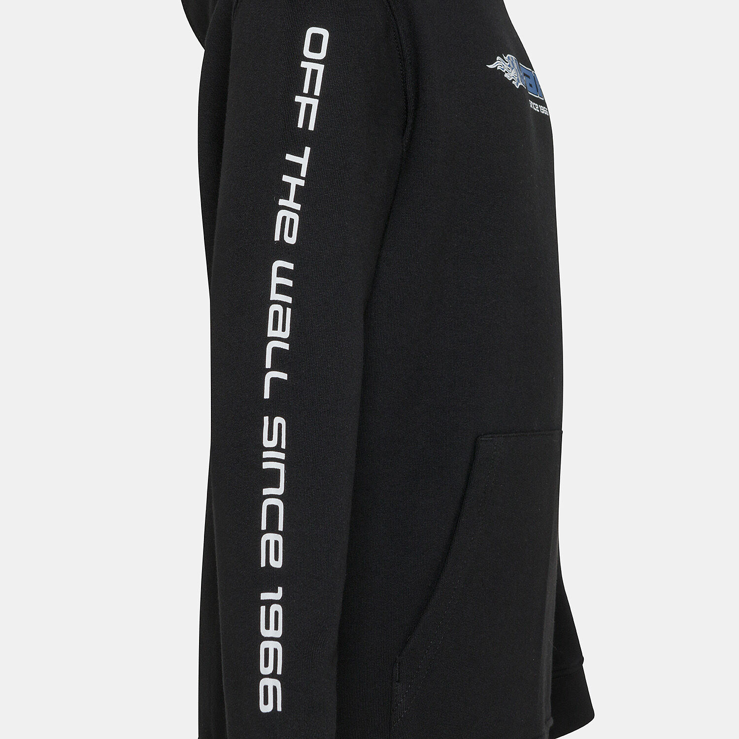 Vans checker top flame hoodie