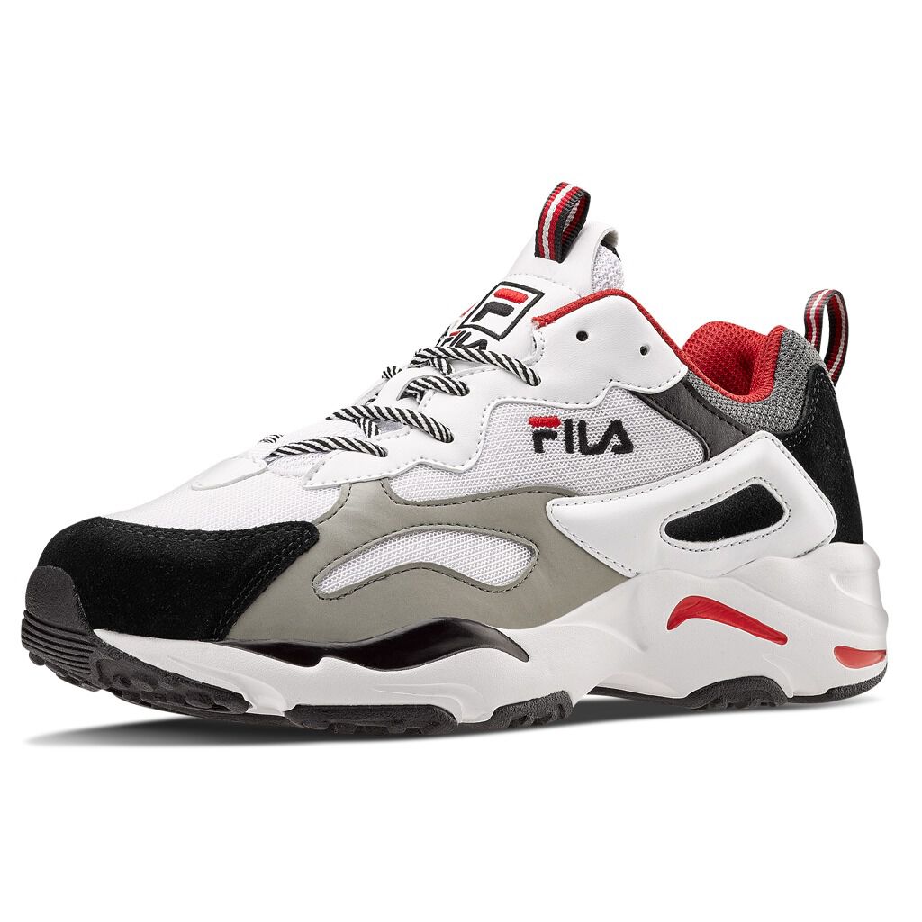 Fila Ray Tracer bianca rossa e nera AW LAB