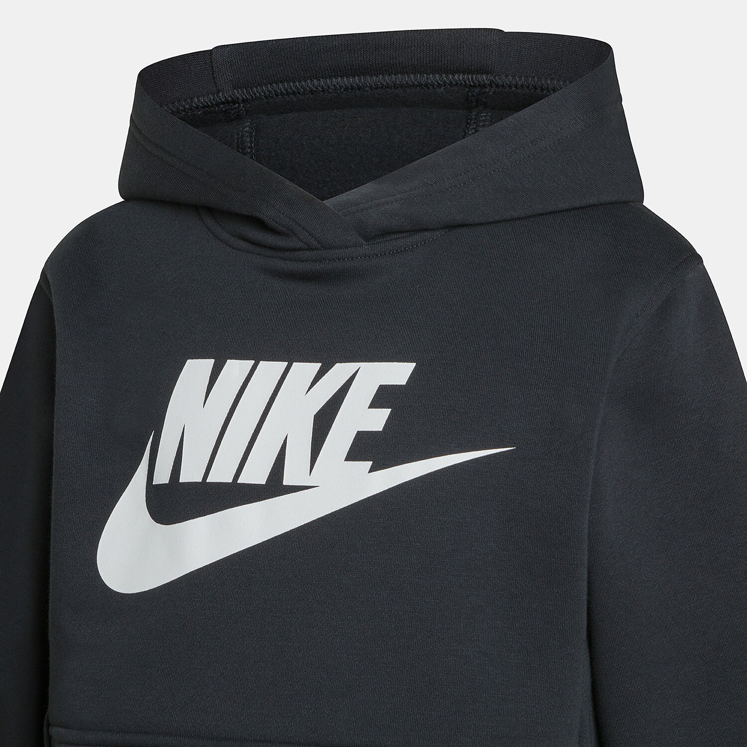 Boys black nike hoodie online