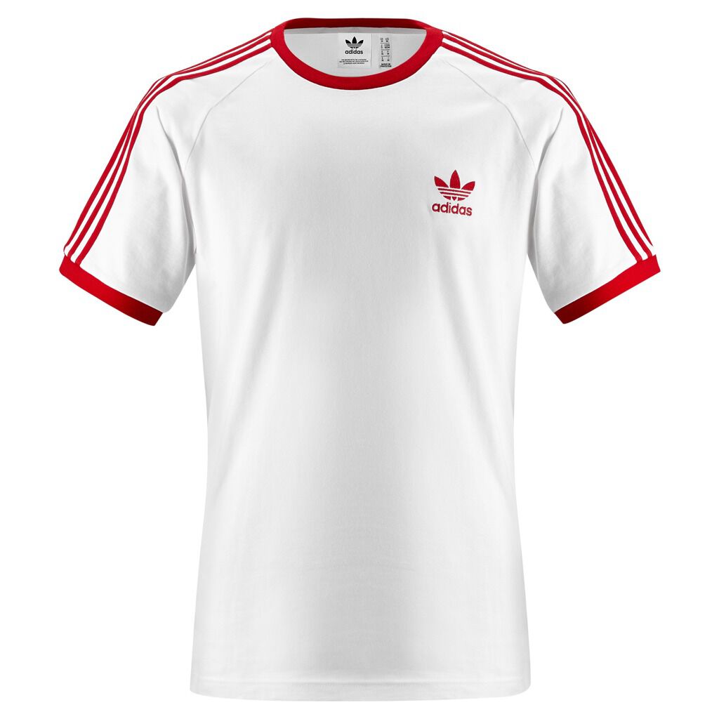 ADIDAS 3 STRIPES TEE WHITE AW LAB