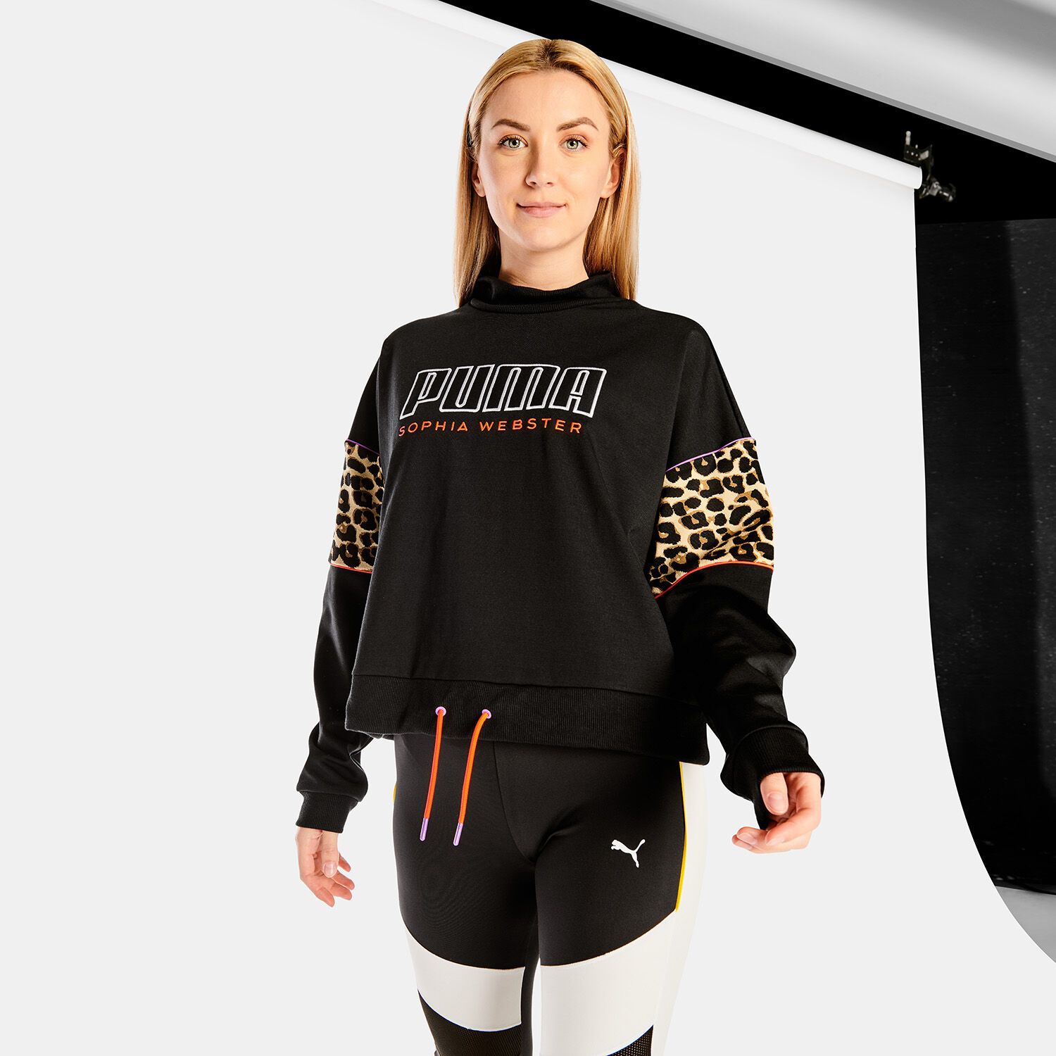 Puma animal shop print sweatshirt