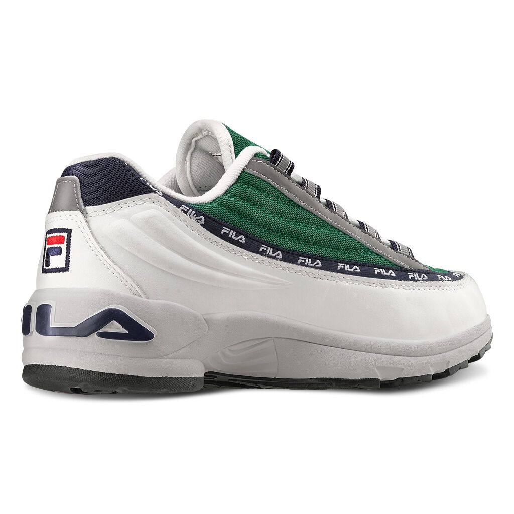 Fila DSTR97 shoes in green and white AW LAB
