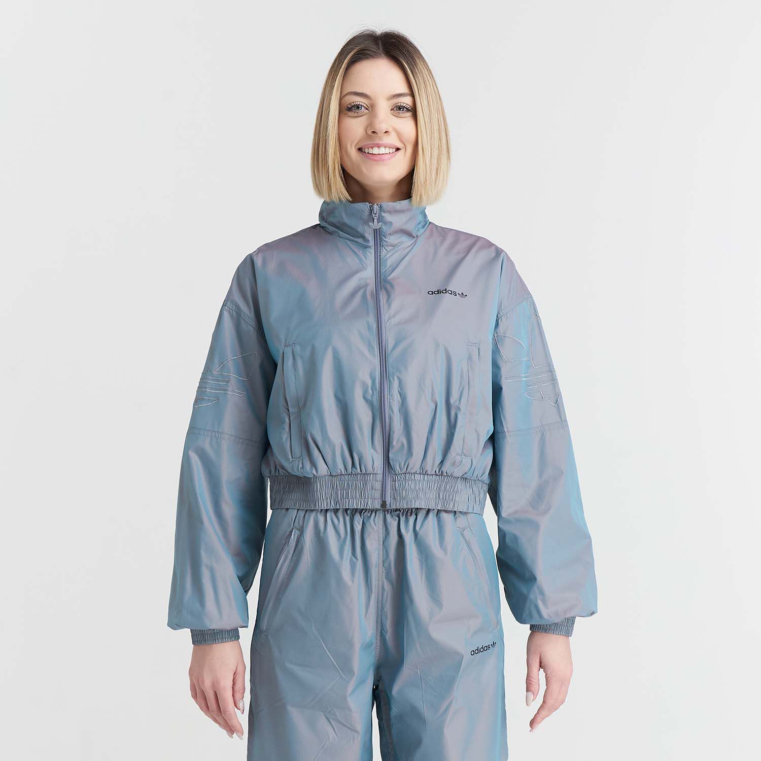 Adidas sales iridescent windbreaker