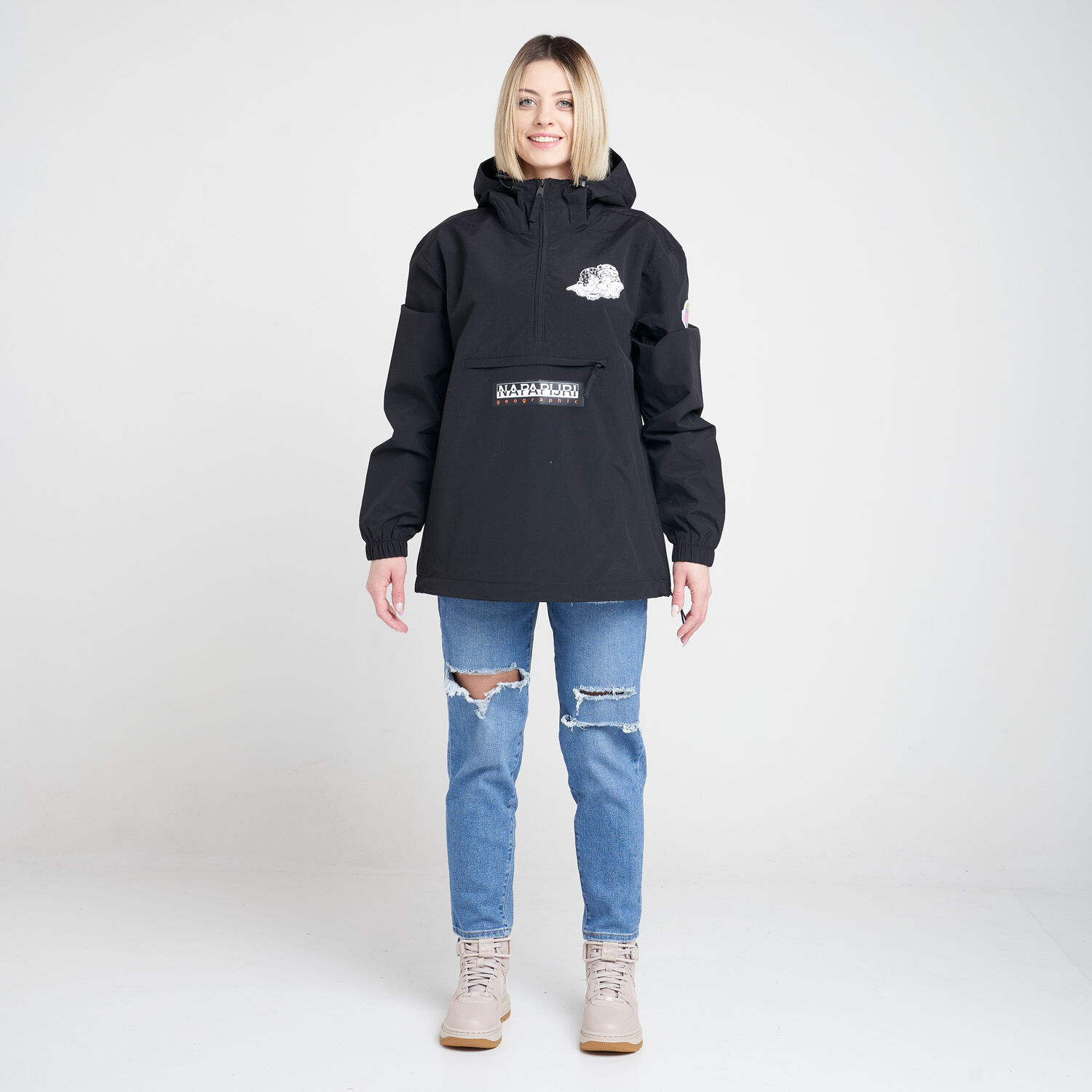 Napapijri rainforest black shop friday