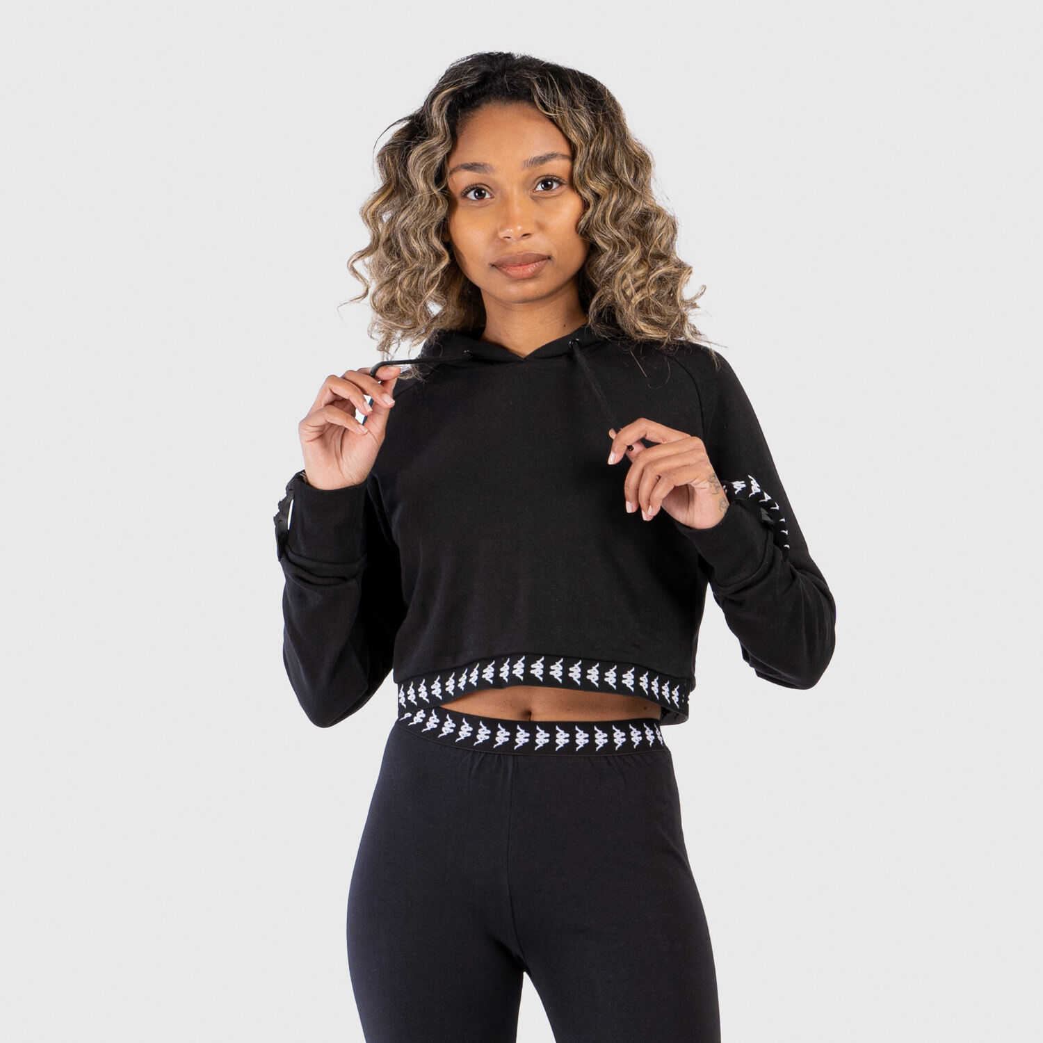 Kappa crop top hoodie online