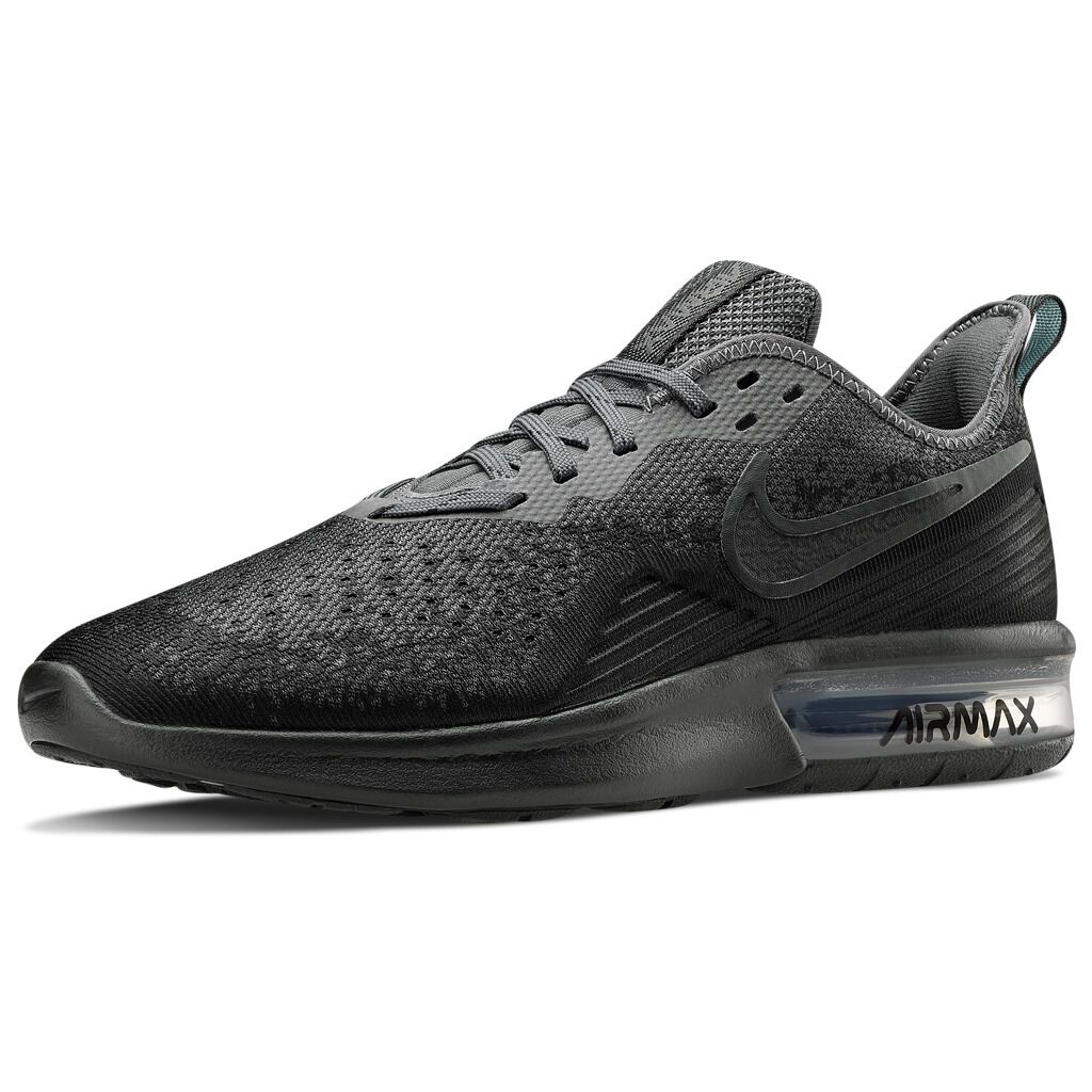 Nike air sequent sales black