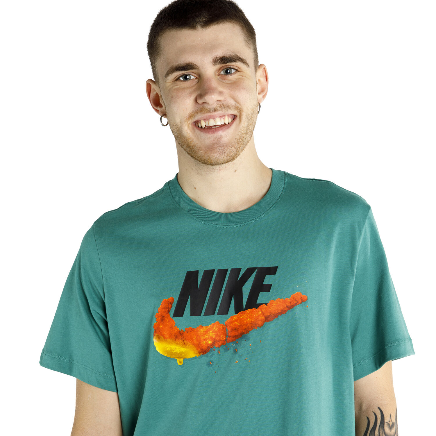 Teal and orange nike shirt new arrivals