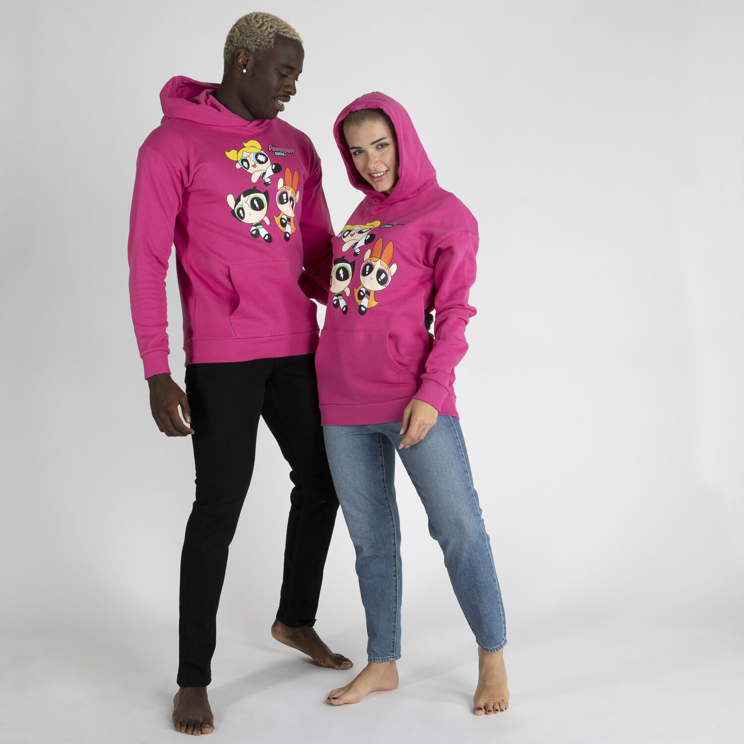 POWER PUFF GIRLS UNISEX HOODIE MULTICOLOR AW LAB