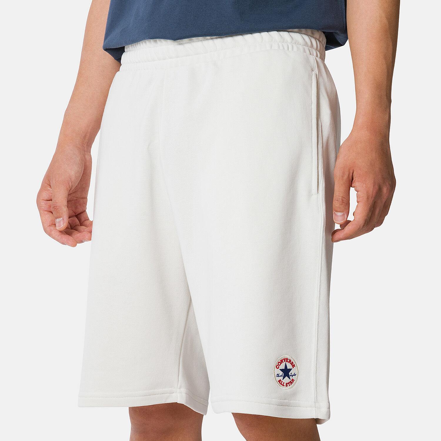 Converse top patch shorts