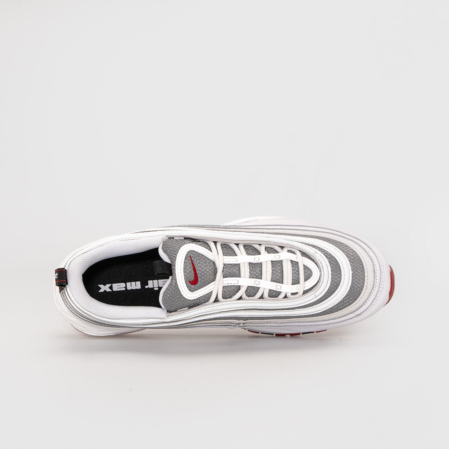Nike air max hot sale 97 white grey red