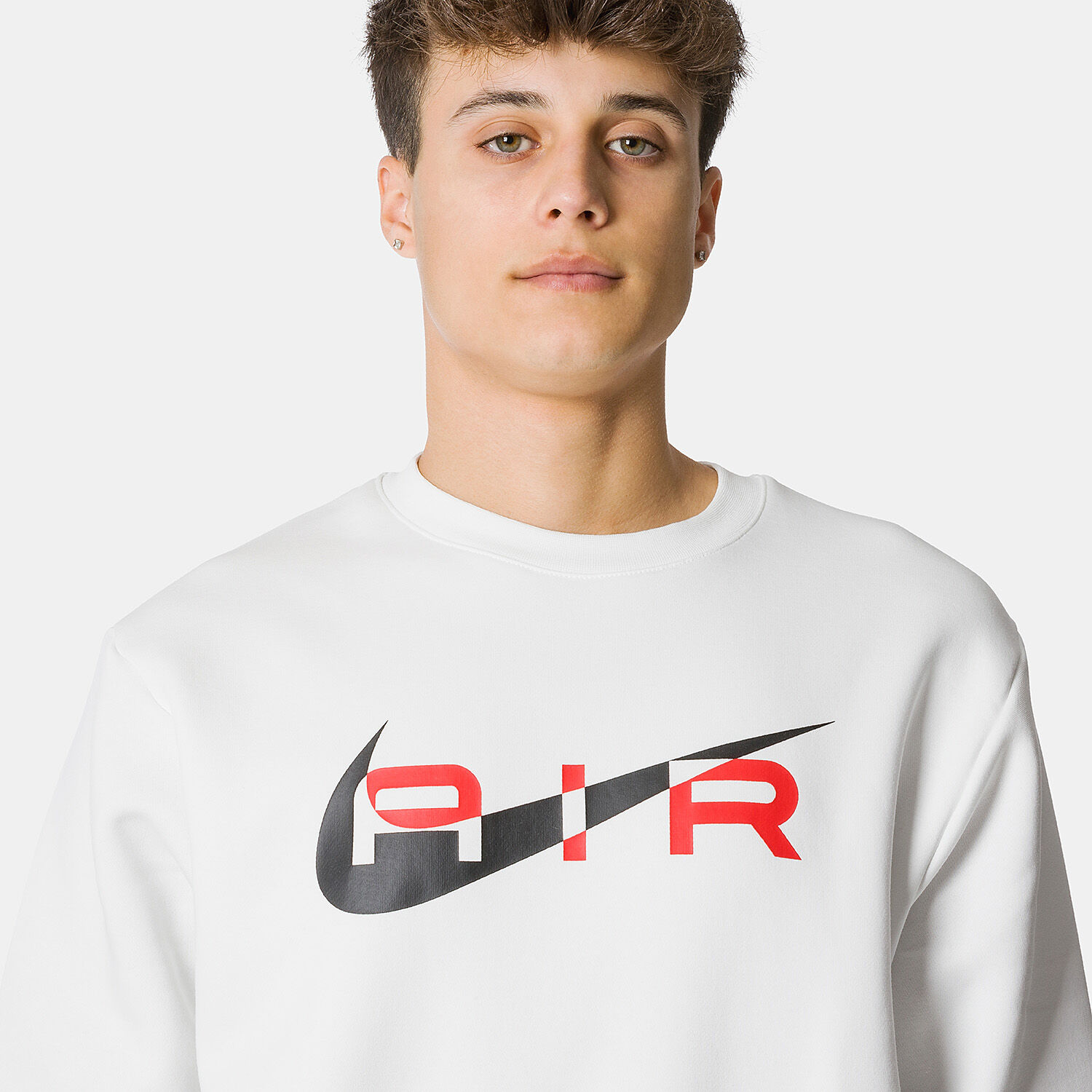 Nike air hotsell sweatshirt red