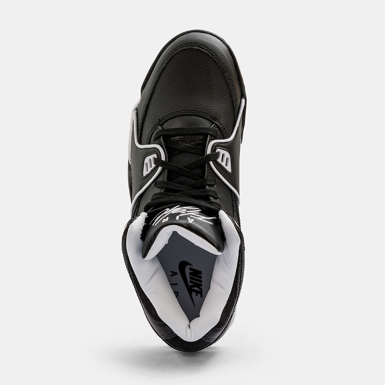 Nike air flight top black and white