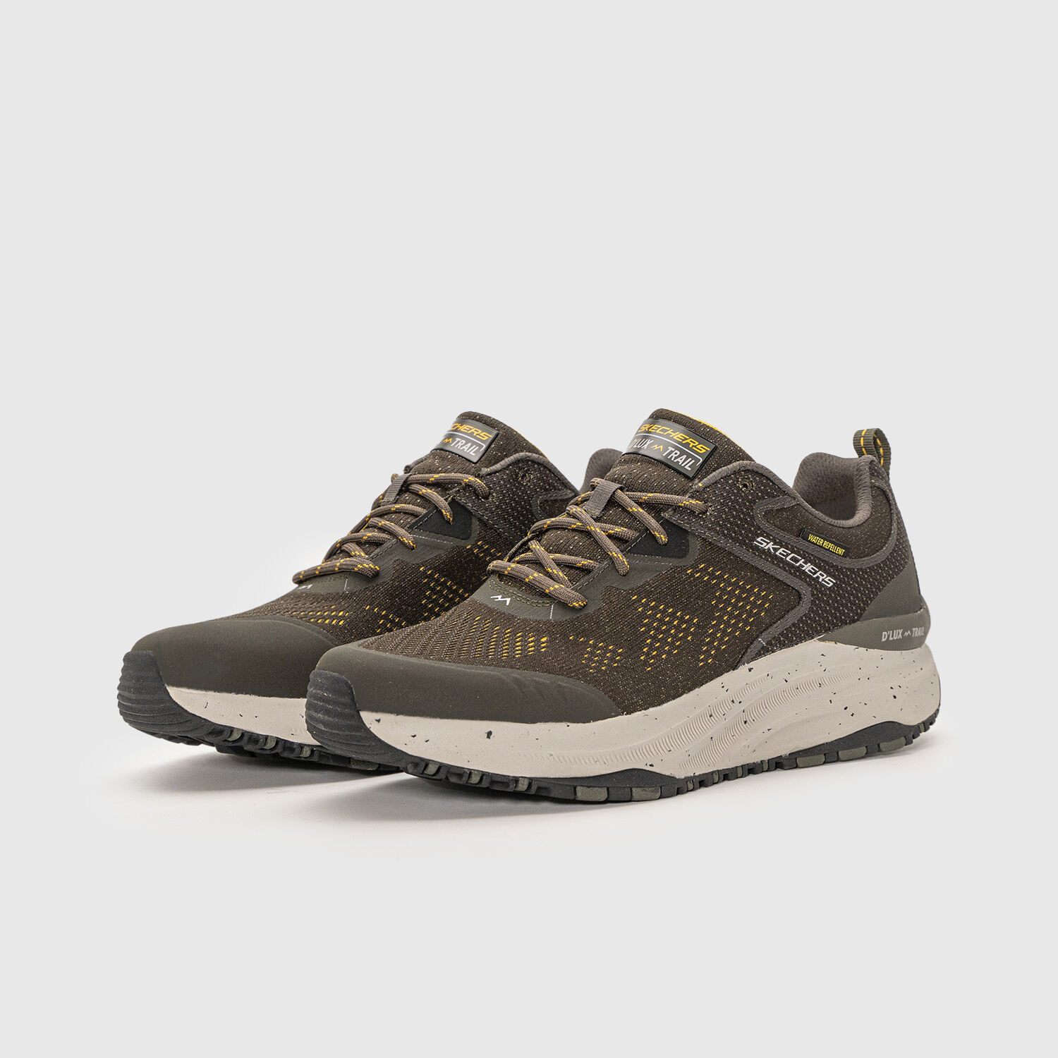 Skechers D Lux Trail green yellow and beige AW LAB