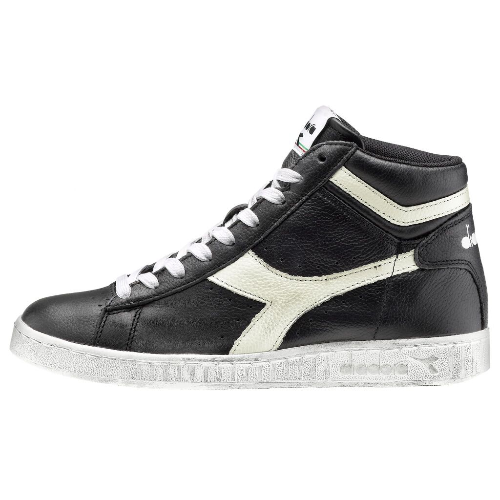 Diadora game l waxed uomo nere sale