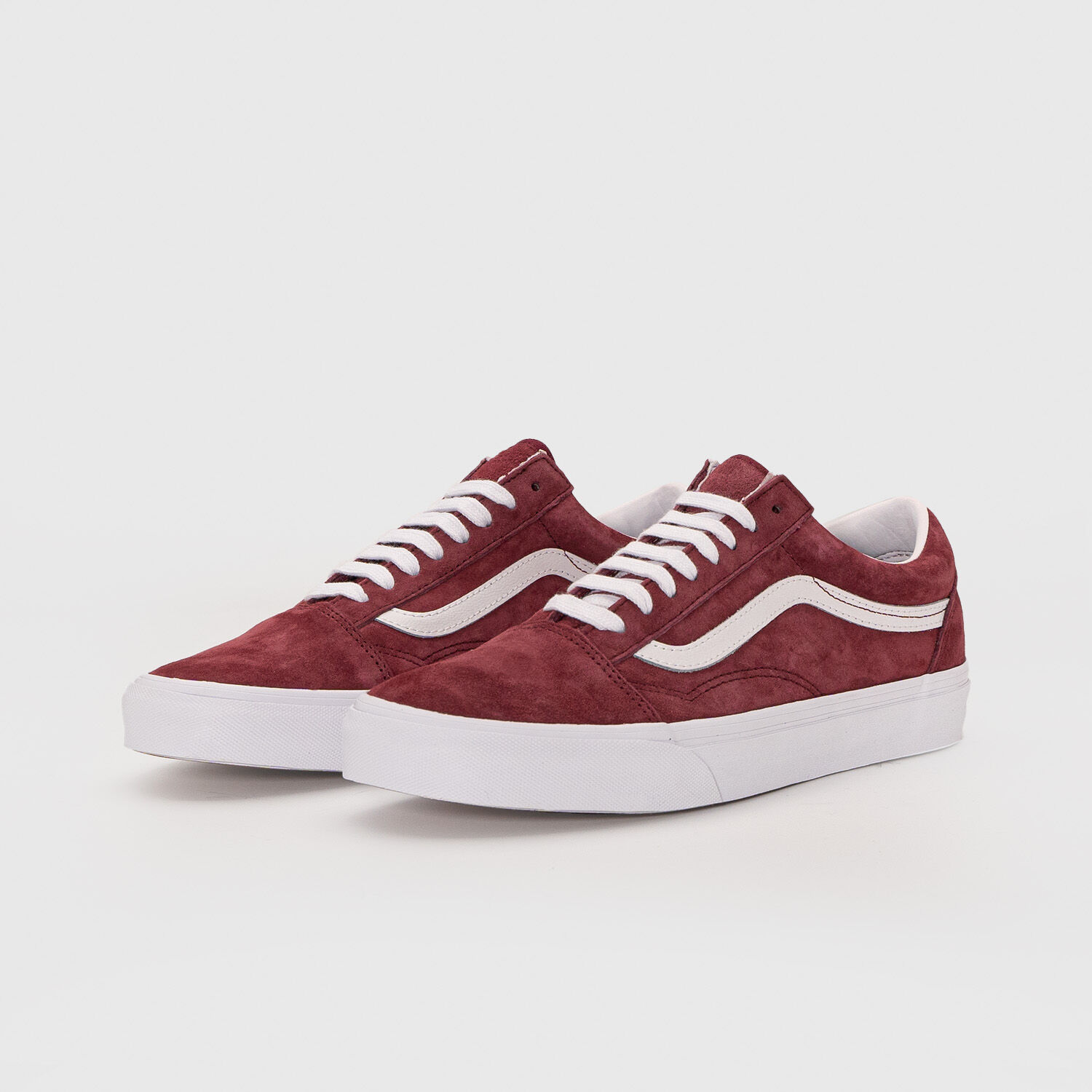 Vans Old Skool red and white shoes AW LAB