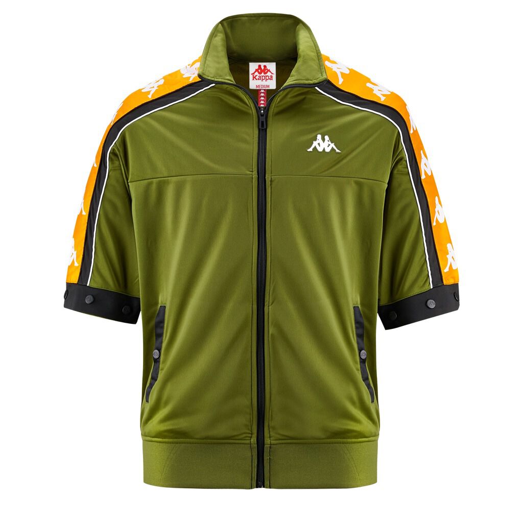 Felpa kappa 222 sales verde