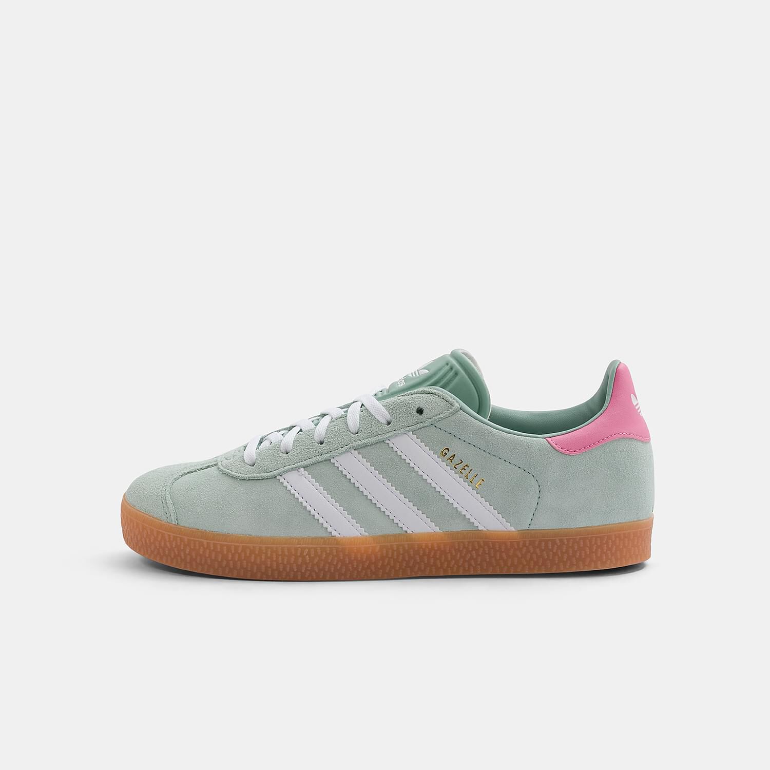 adidas Gazelle in green and pink AW LAB