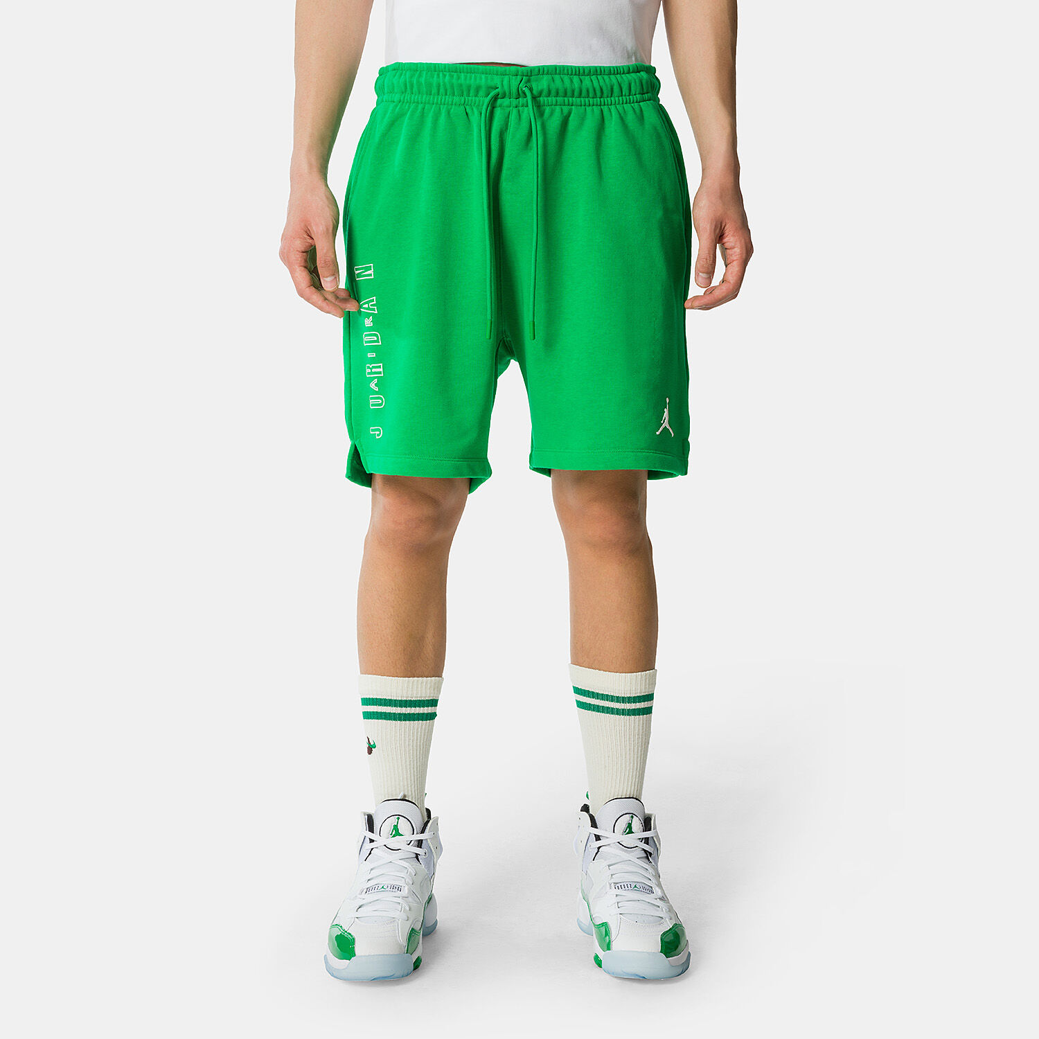 Pantaloncini hot sale jordan verdi