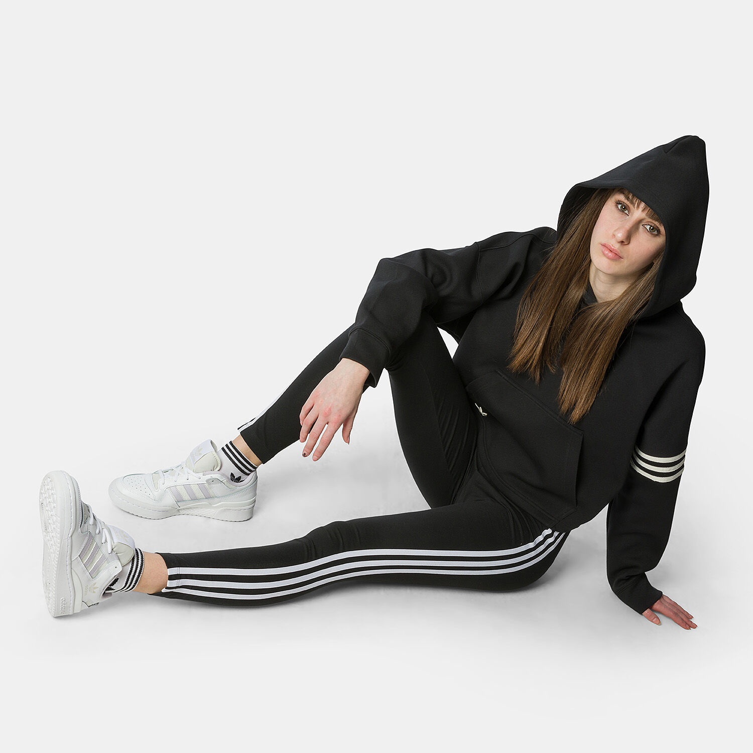 Leggings neri adidas sales