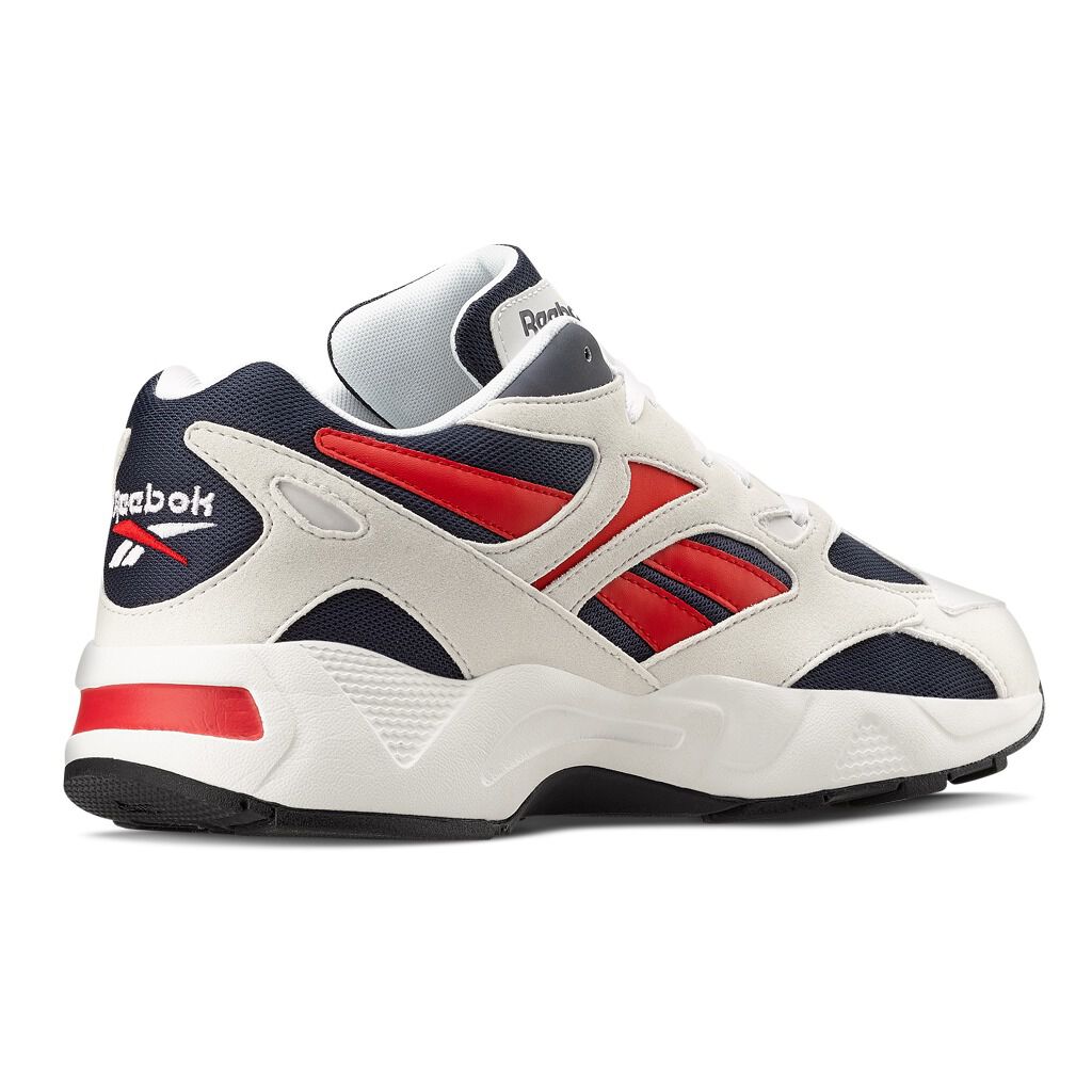 Reebok Aztrek 96 shoes white red and blue AW LAB
