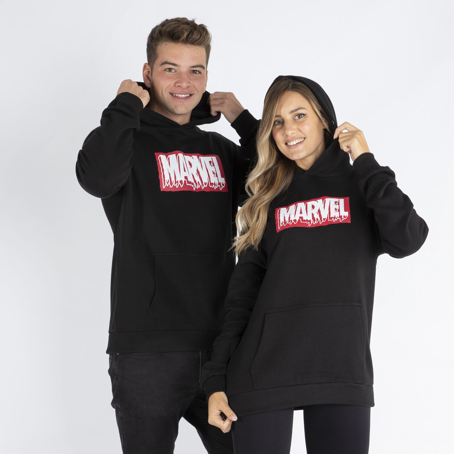 Marvel sweatshirt black red and white AW LAB