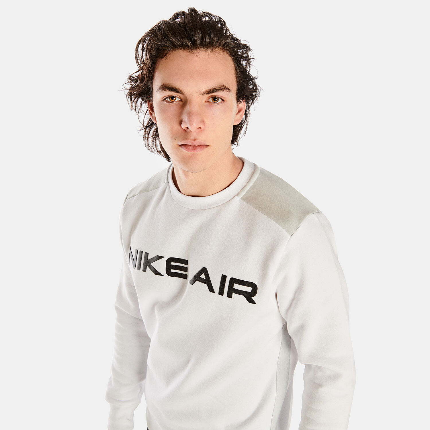 Nike air long sleeve t shirt blanc clearance
