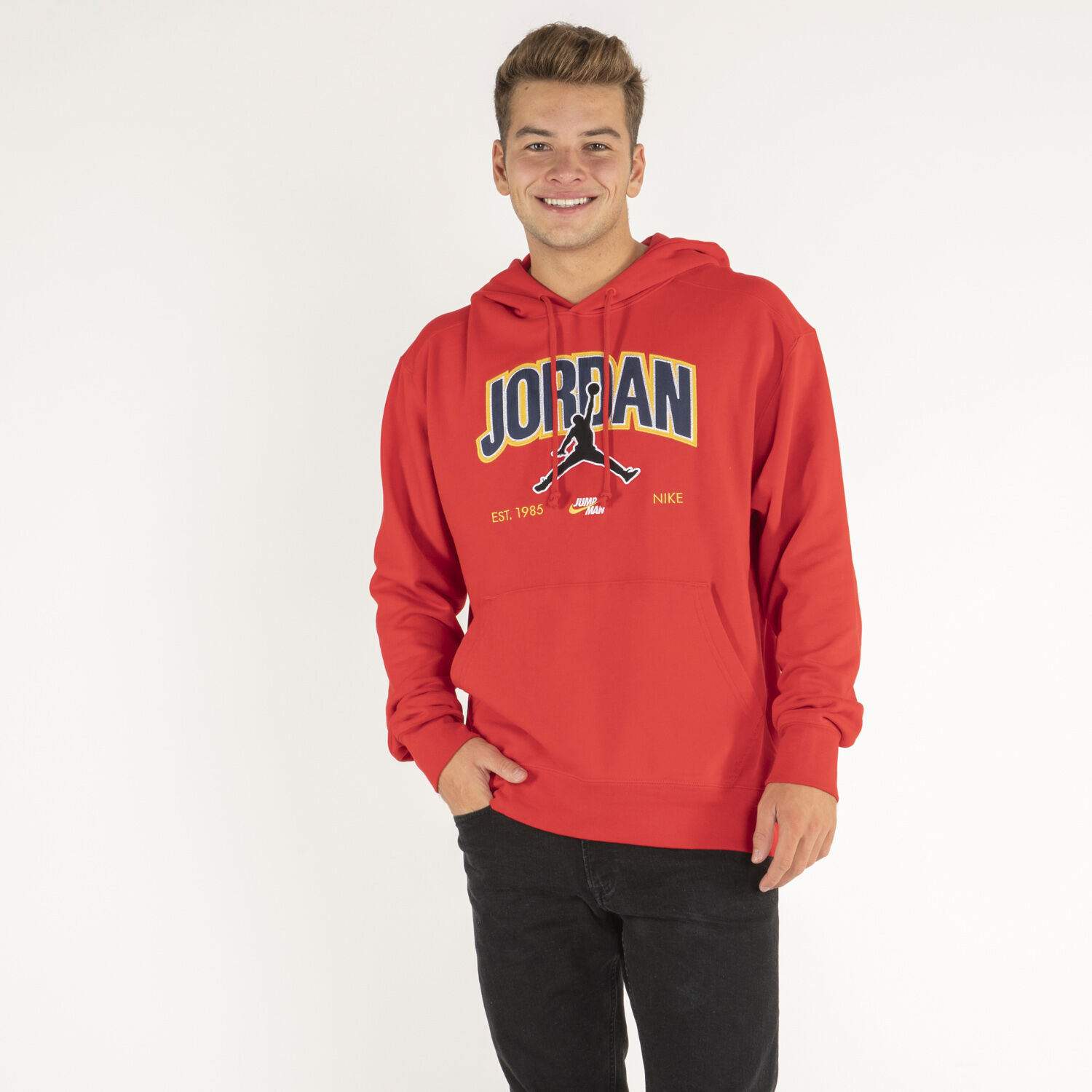 JORDAN HOODIE red AW LAB