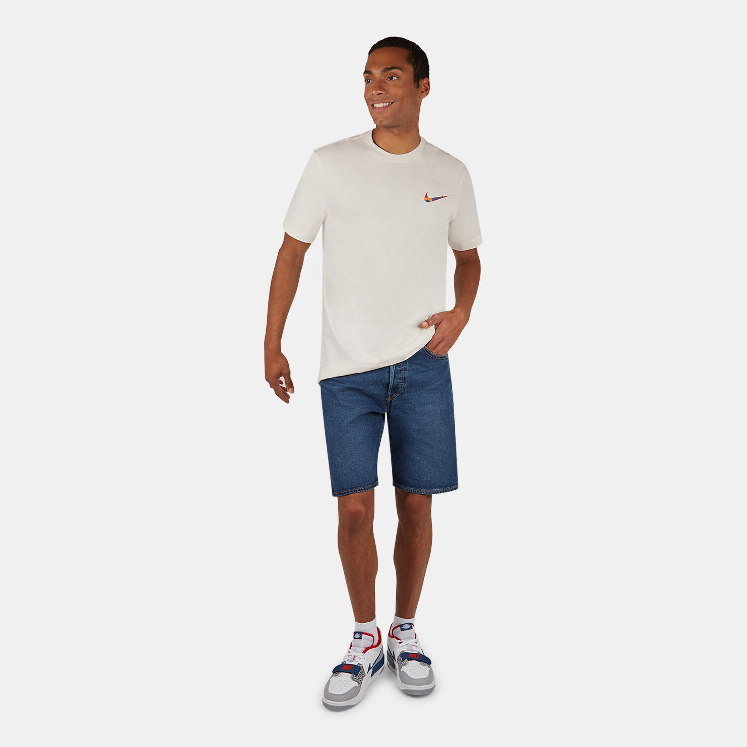 501 hemmed short hot sale