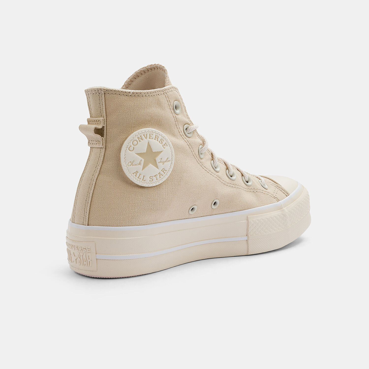 Converse platform beige discount