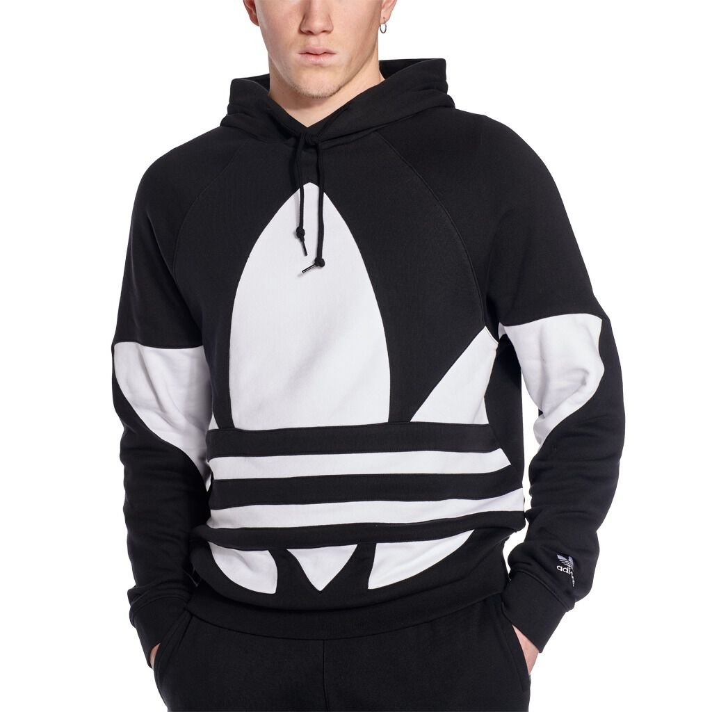 Felpa adidas big trefoil deals