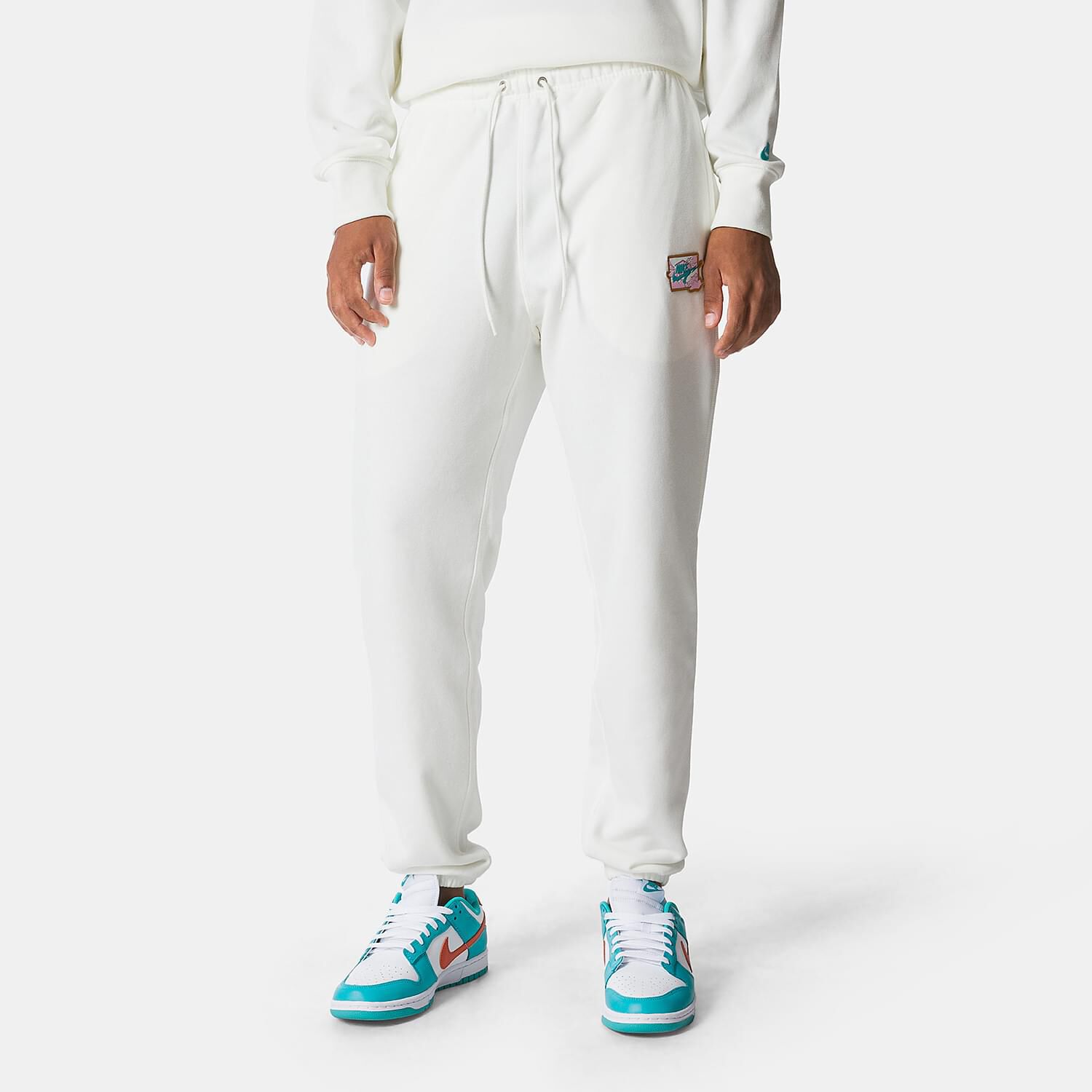 Nike Club French Terry white pants AW LAB