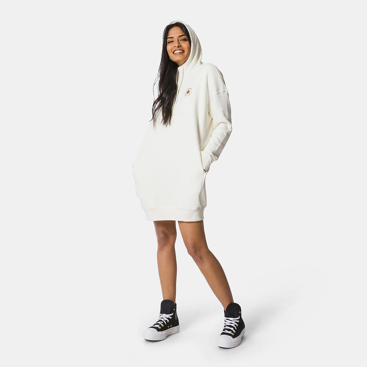 Converse hoodie dress best sale