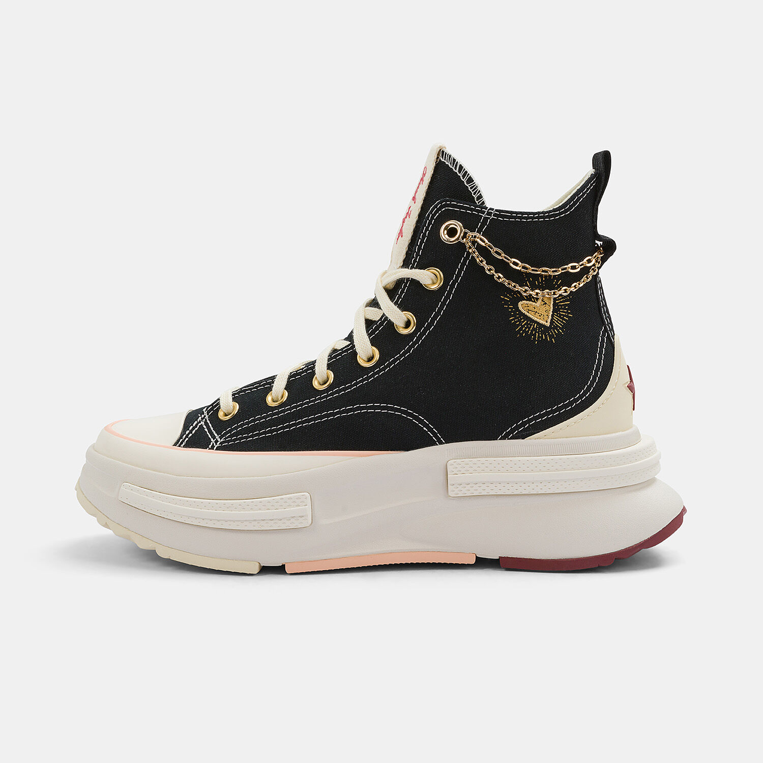 Converse Run Star Legacy CX black white and gold AW LAB