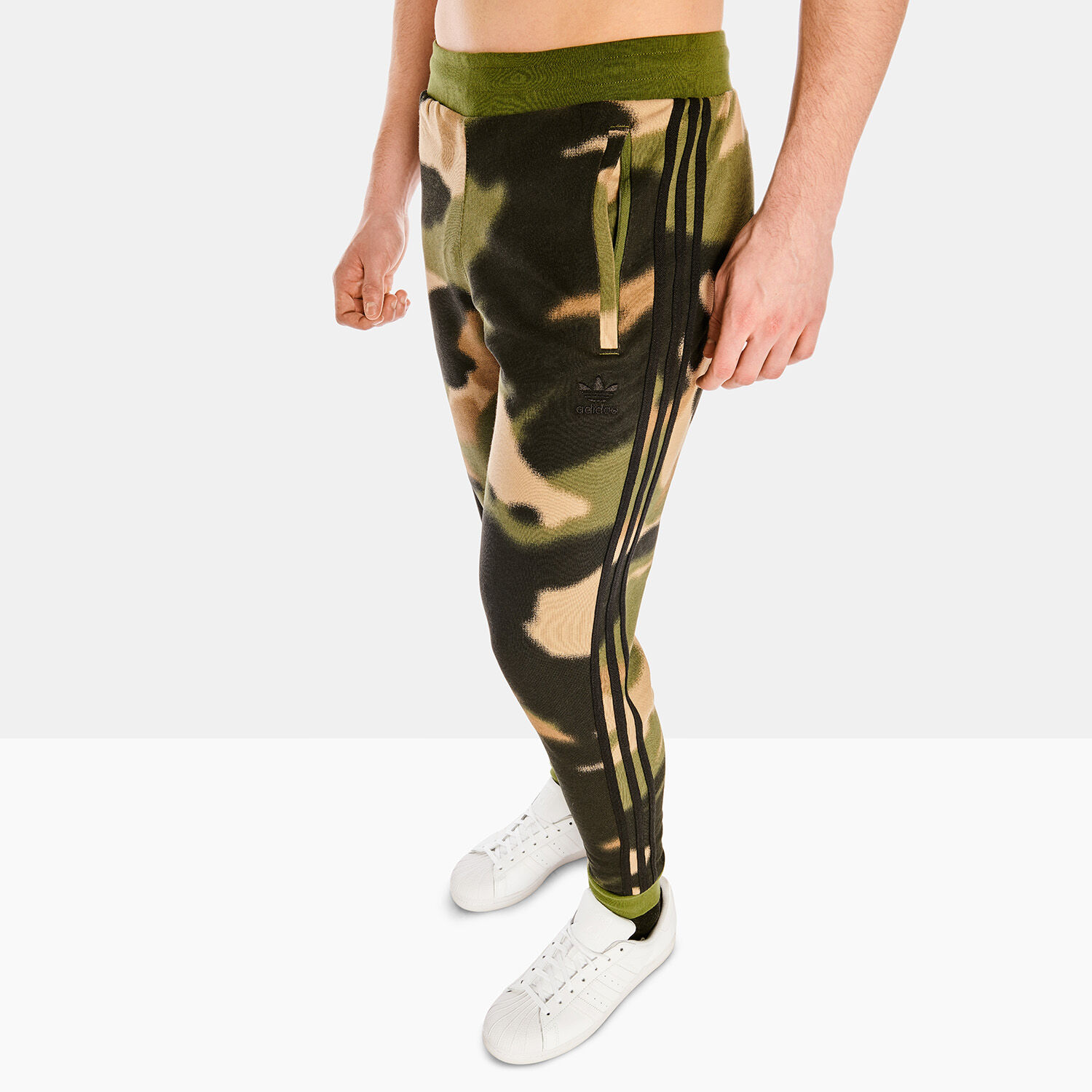 Camouflage track hotsell pants adidas