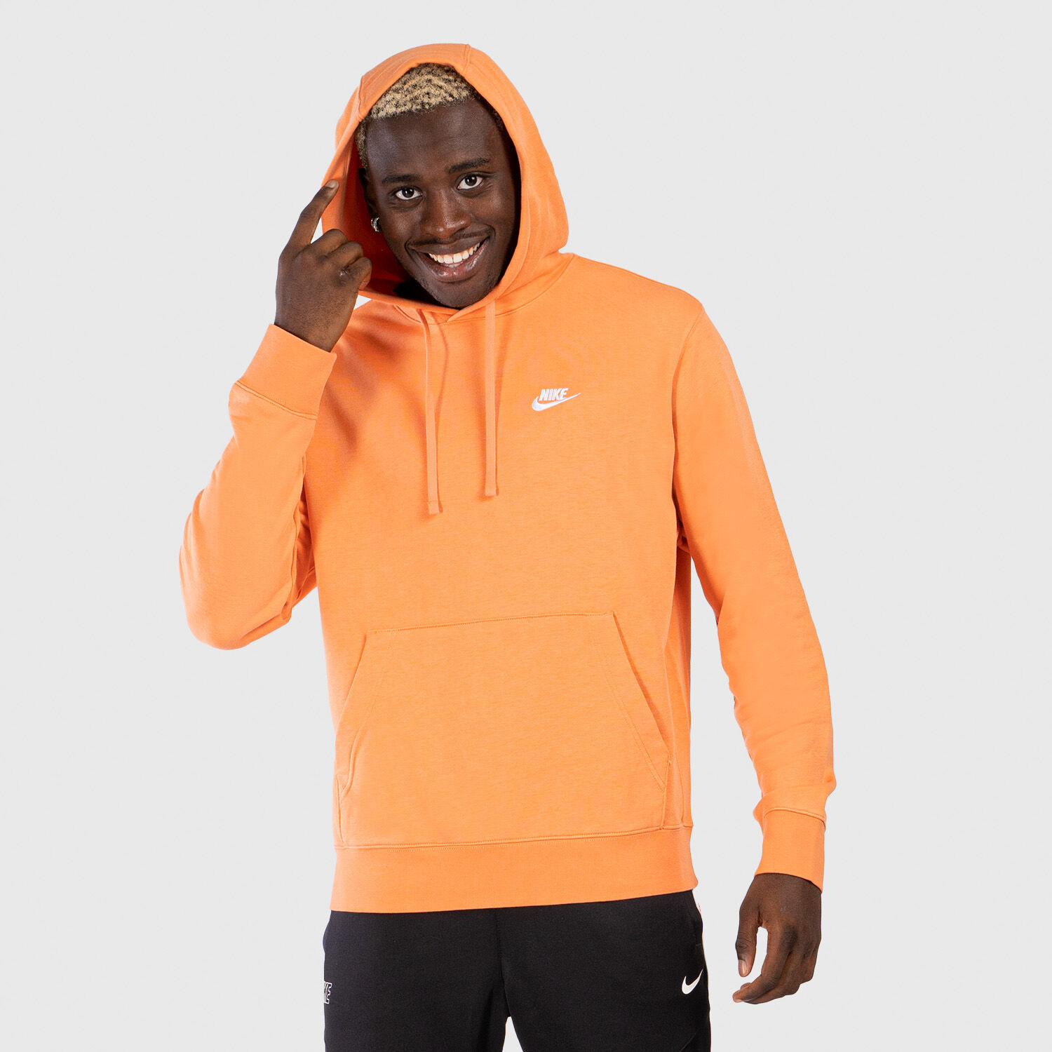 Nike felpa bambino arancione hot sale
