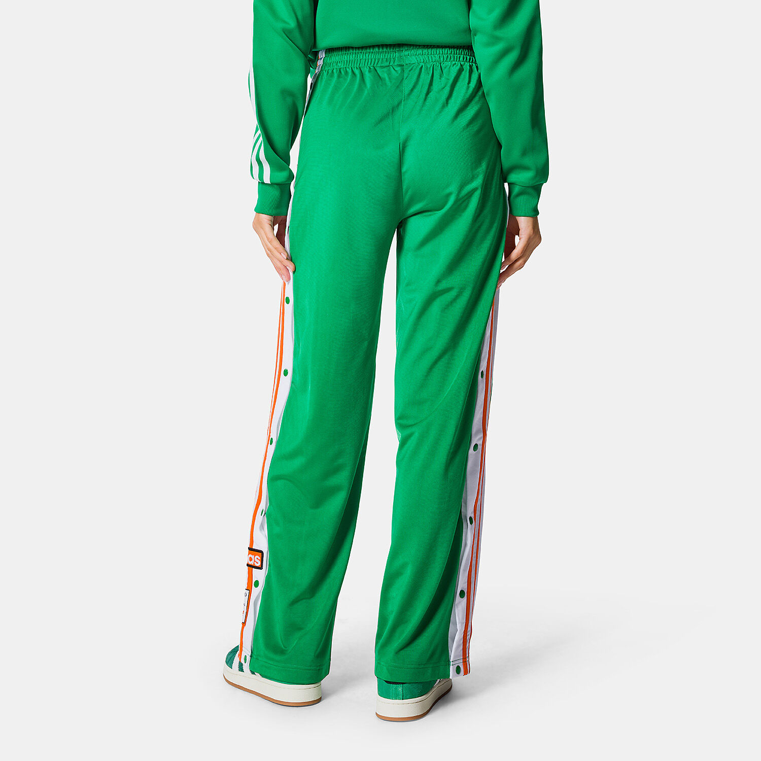 adidas adibreak pants green orange and white AW LAB
